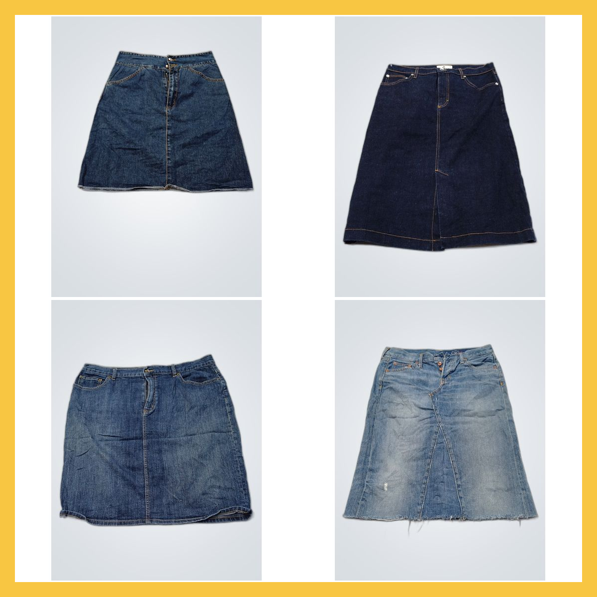 Ministar & More Pacote de Saia de Jeans - Lote de ..