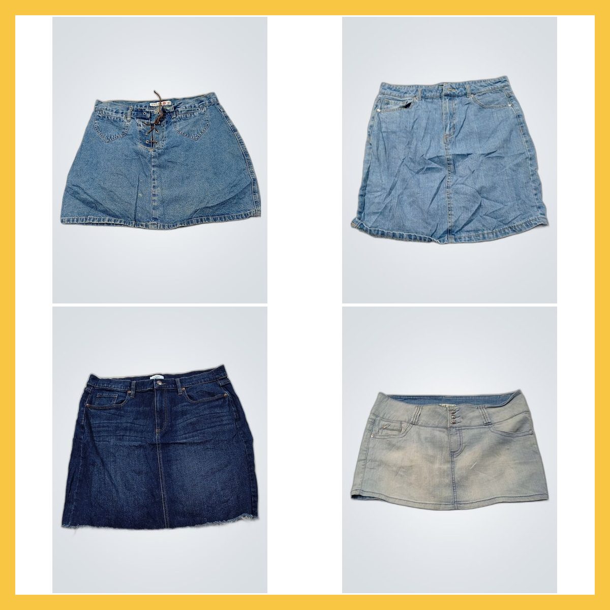 Victoria's Secret & More Pacote de Saia de Jeans 7..