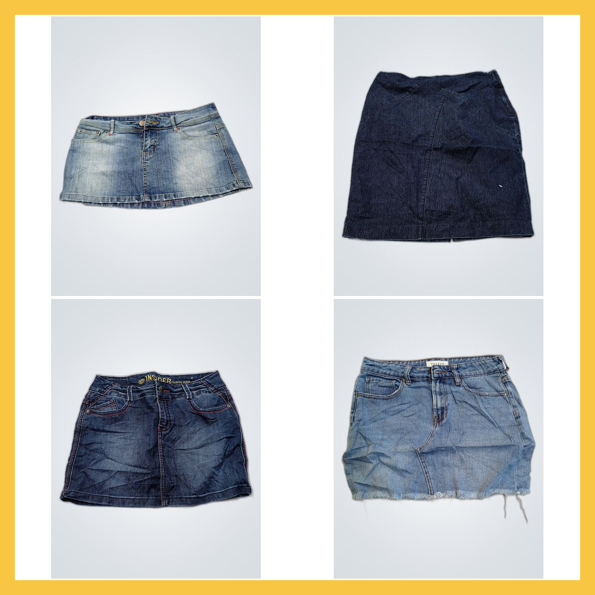 Pacote de Saias Jeans - IDENTITY, Rewash, Levi's, ..