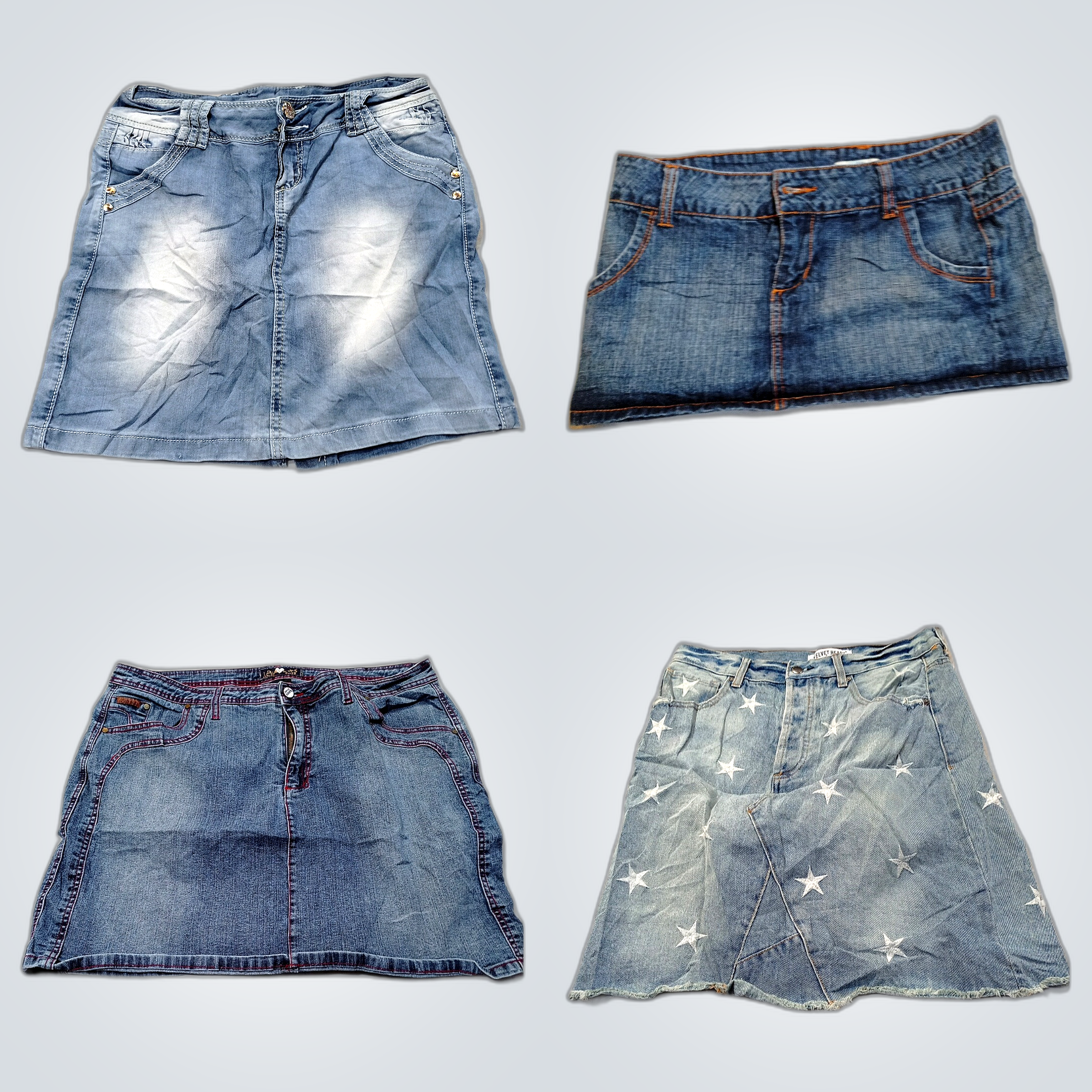 Y2K Denim Skirts Bundle