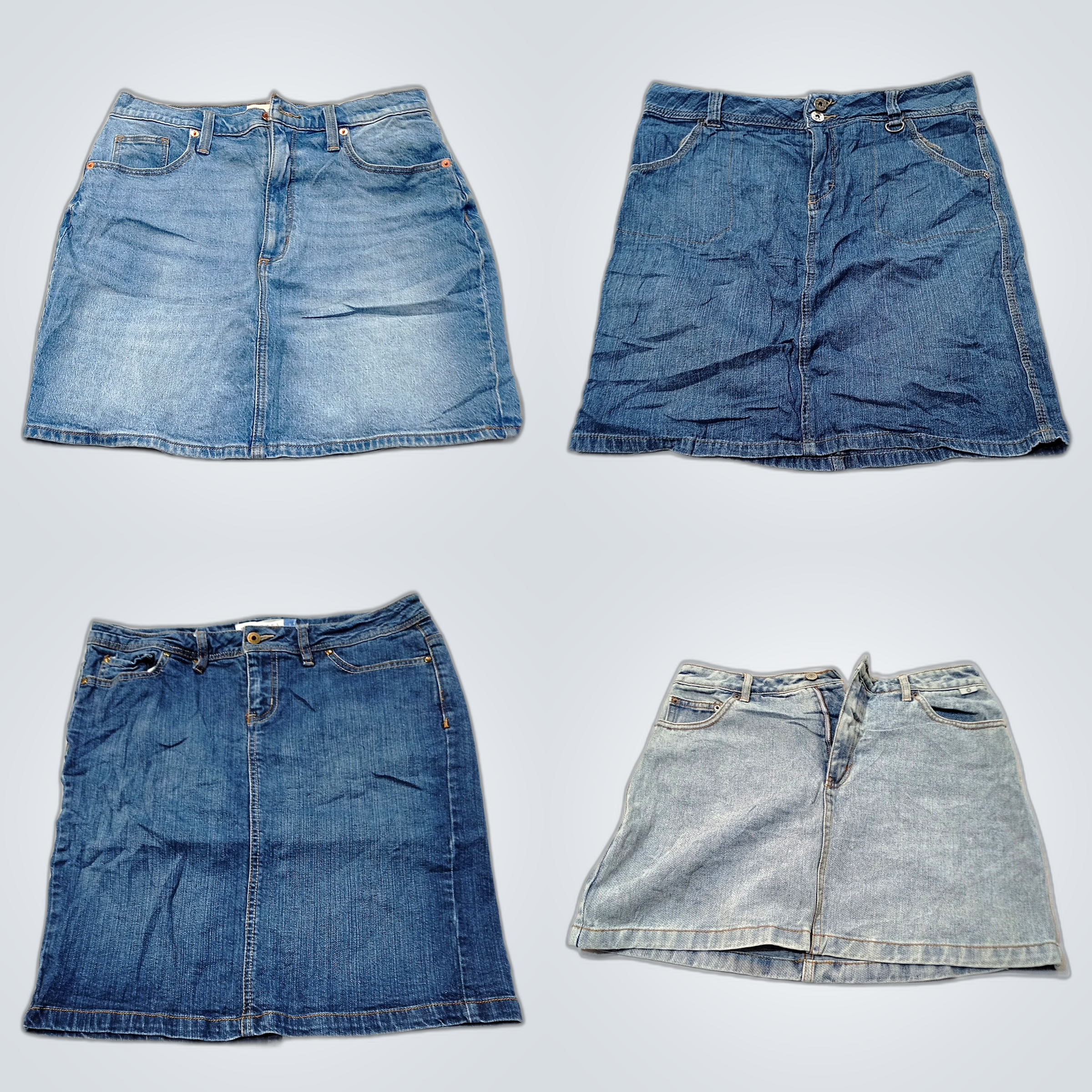 Y2K Denim Skirts Bundle