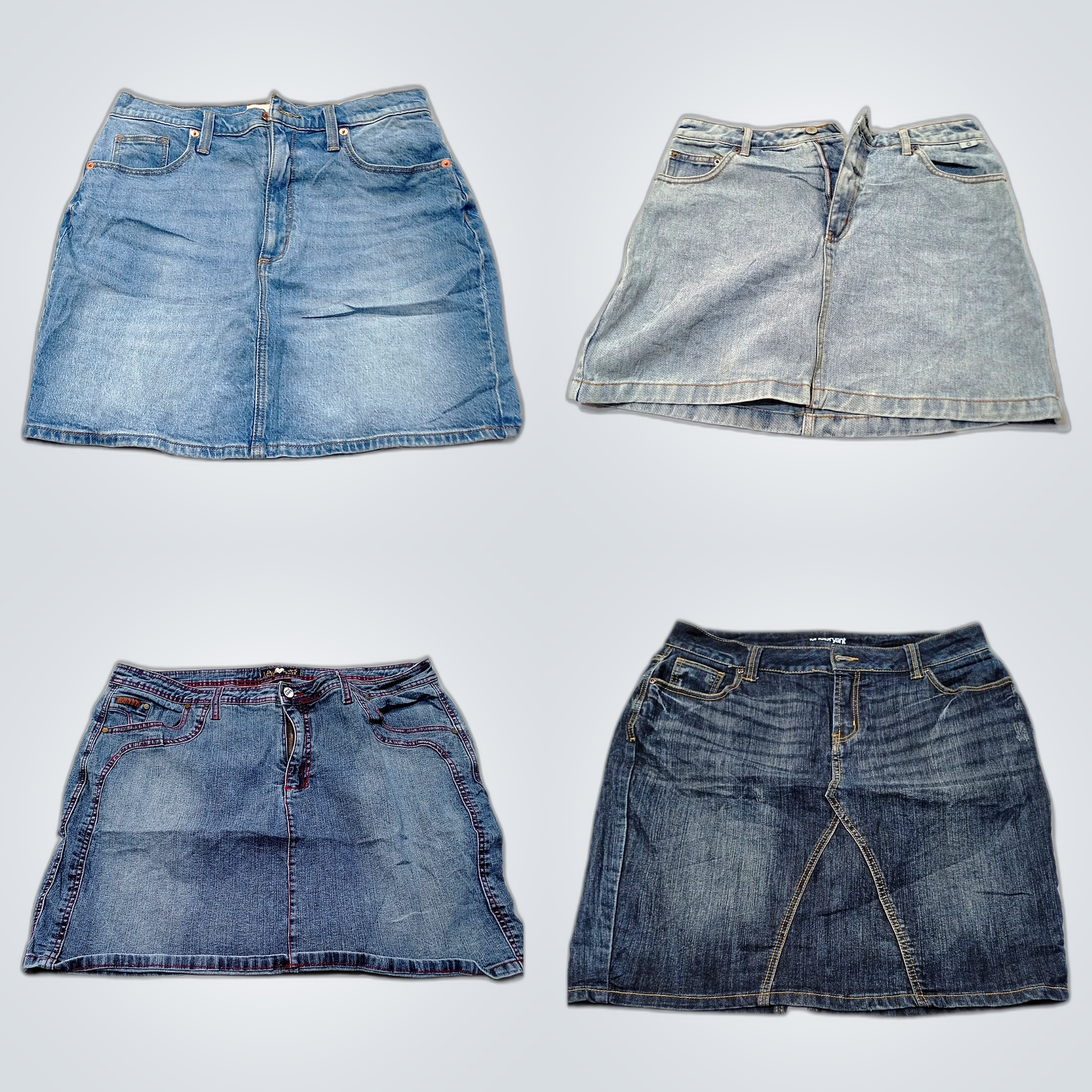 Ensembles de jupes en denim