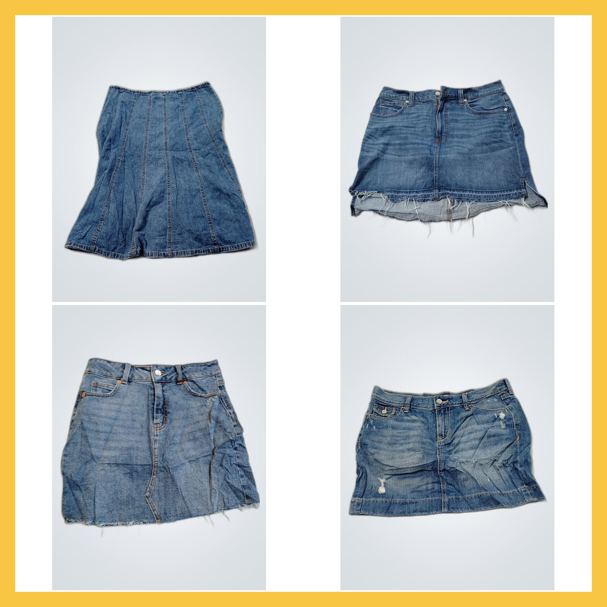 Ensemble de jupes en denim - Gap, Madewell, Wrangl..