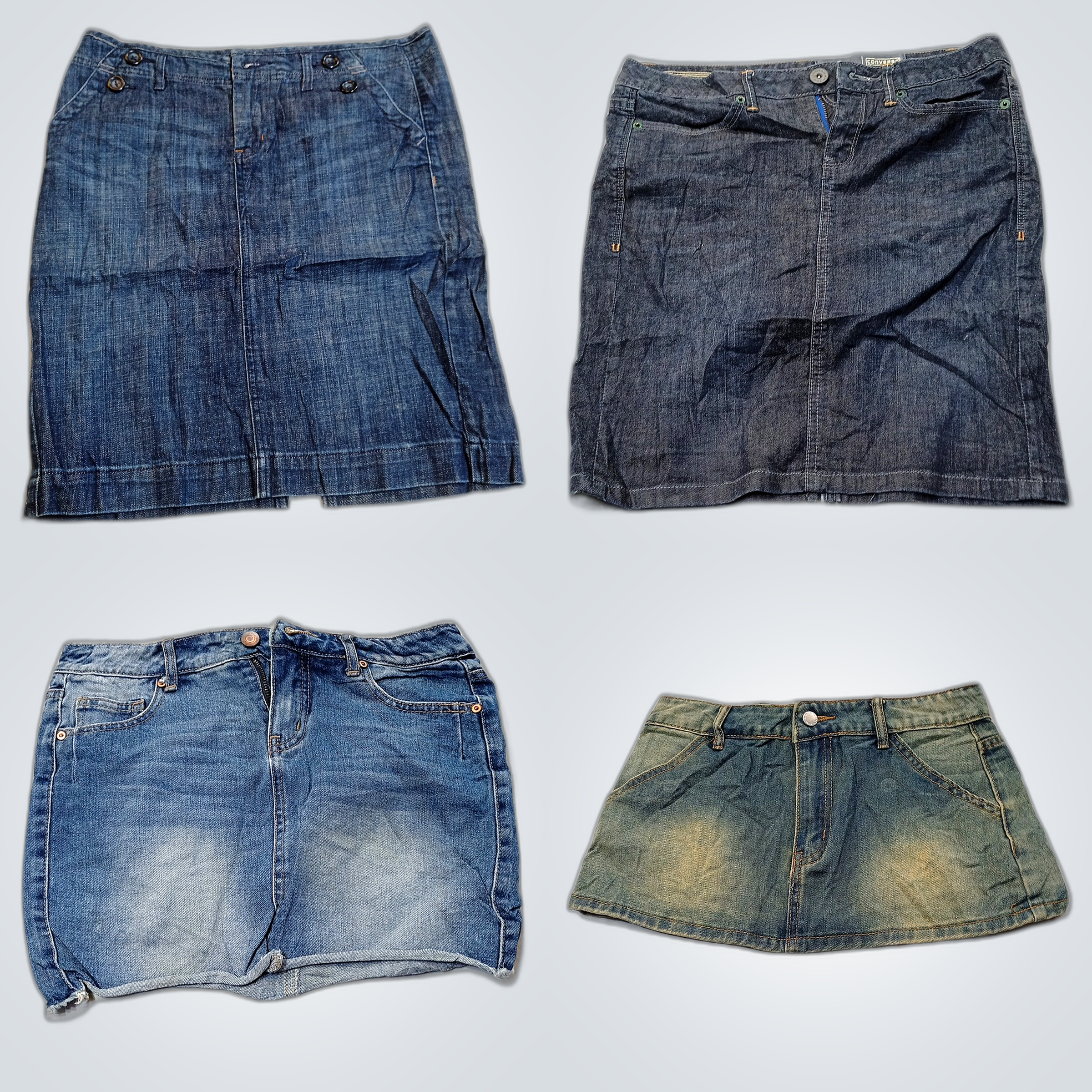 Y2K Denim Skirts Bundle