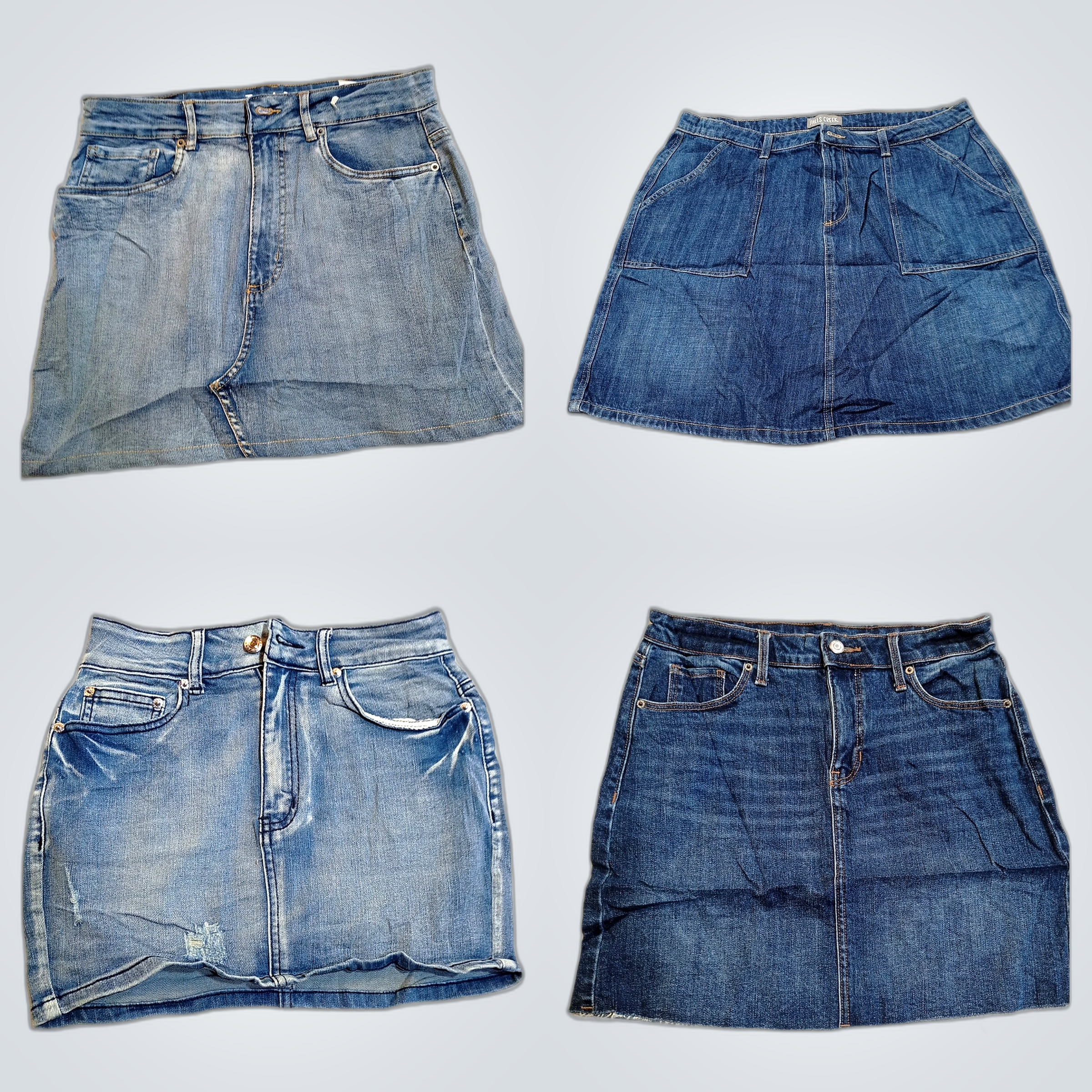 モーリスとその他デニムバンドル：7つのスカートとジーンズ