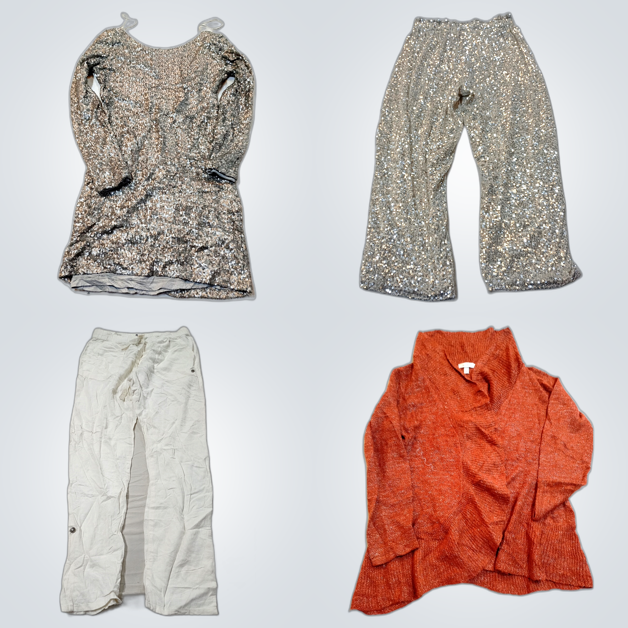 Vintage Bundle: Roxy Snow Pants, Ekouaer Satin, WO..