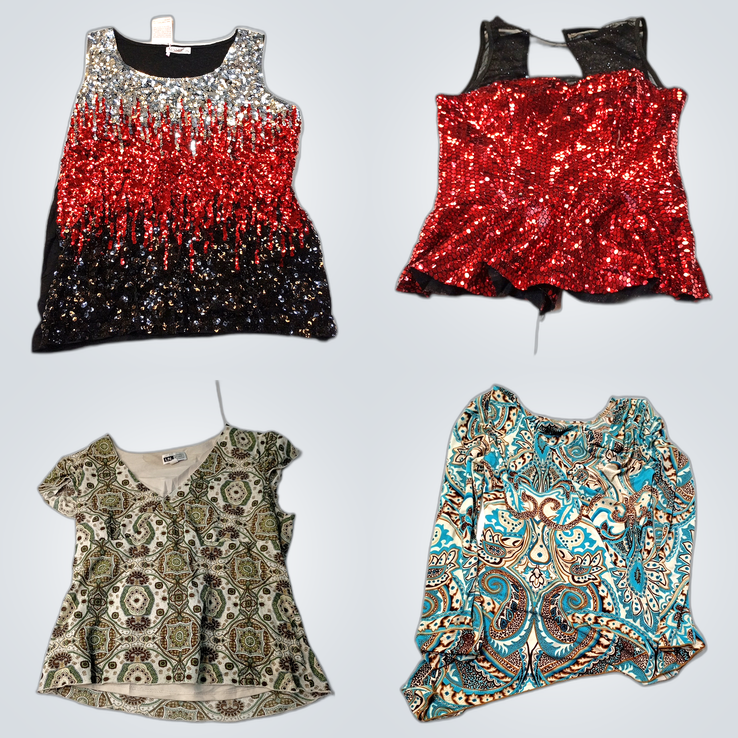 Luxury & Casual Tops Bundle - Alfani, Maurices & M..