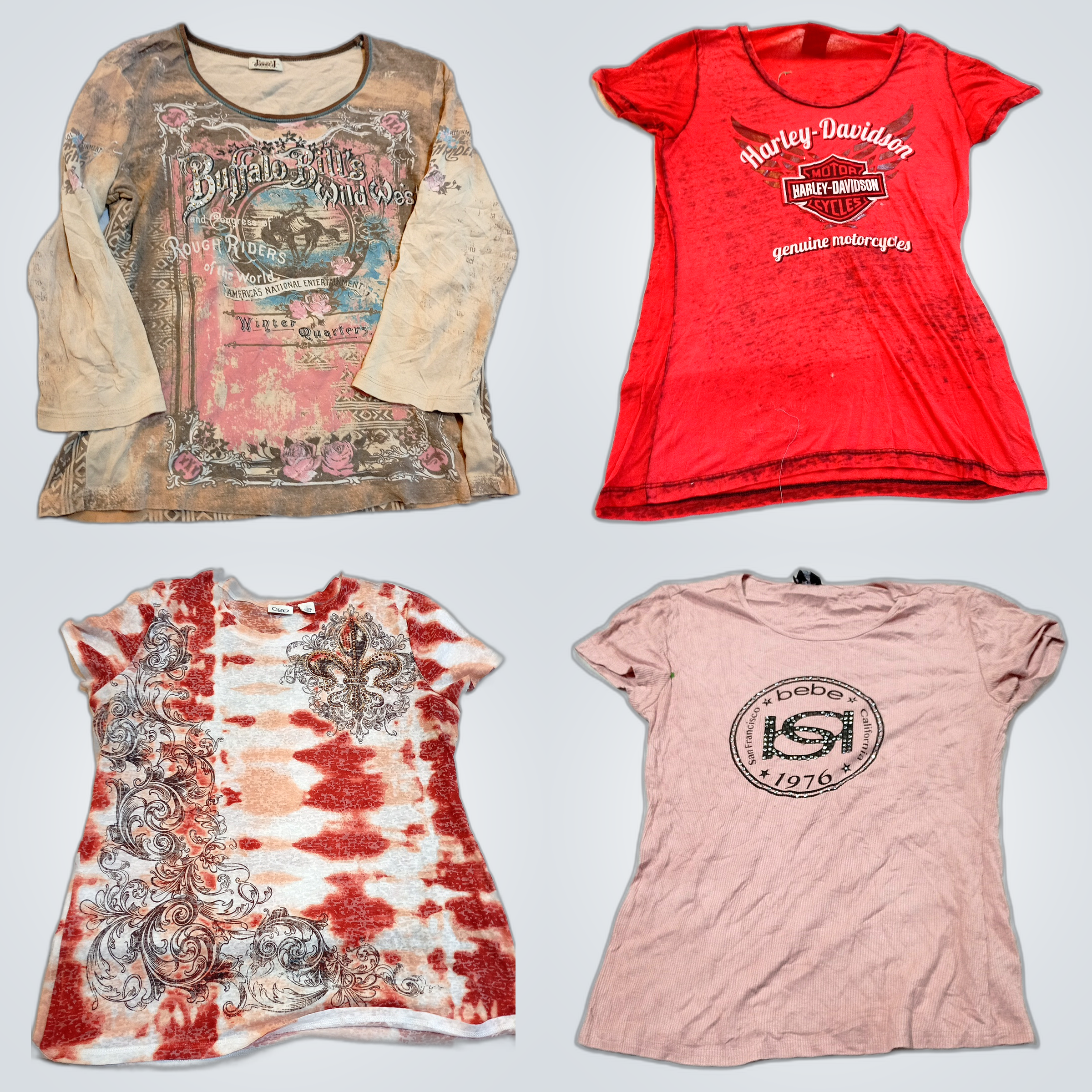 Vintage Bundle: Silk Camisole, Designer Blouses, H..