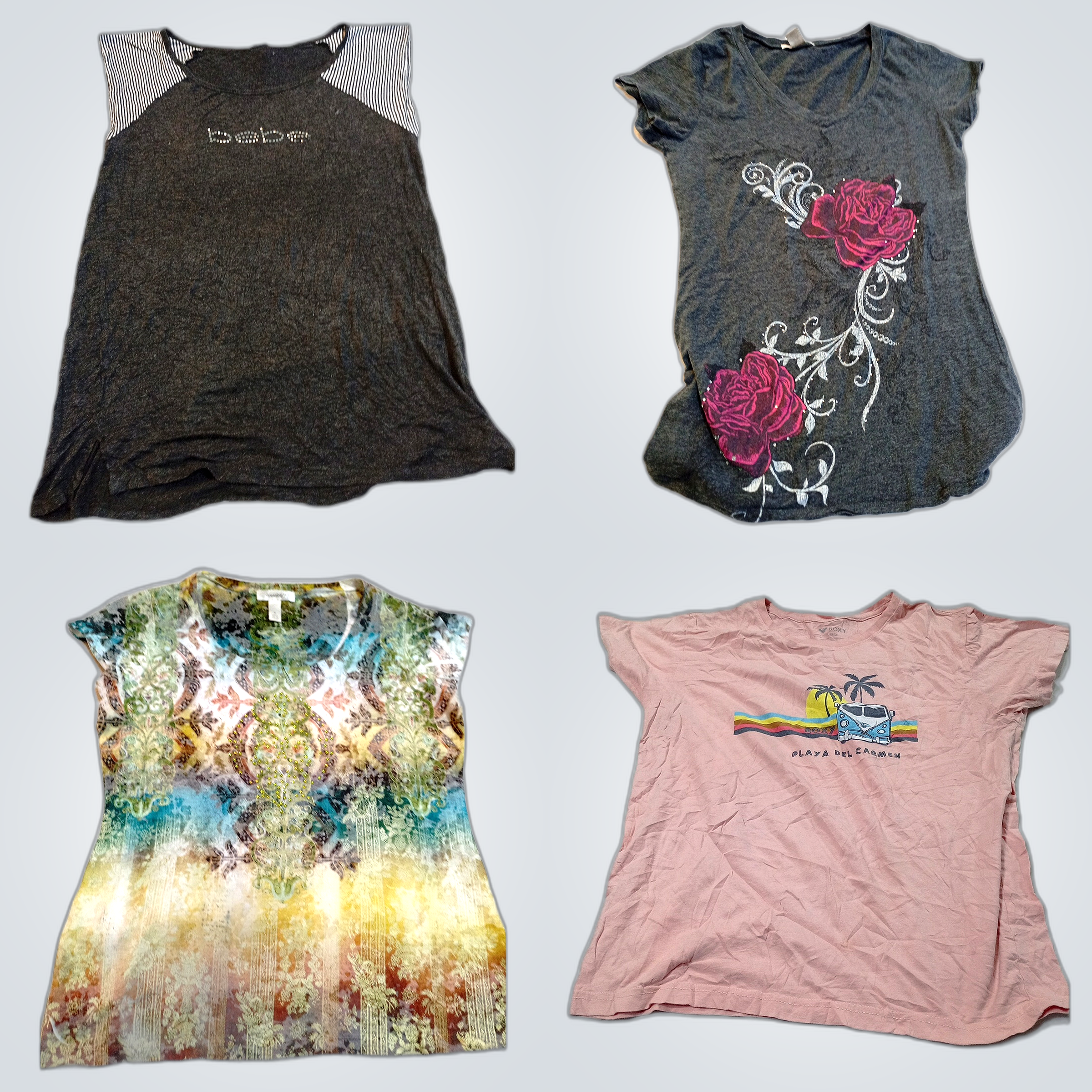 Designer & Brand Name Tops Bundle - 10 Pc Ladies F..