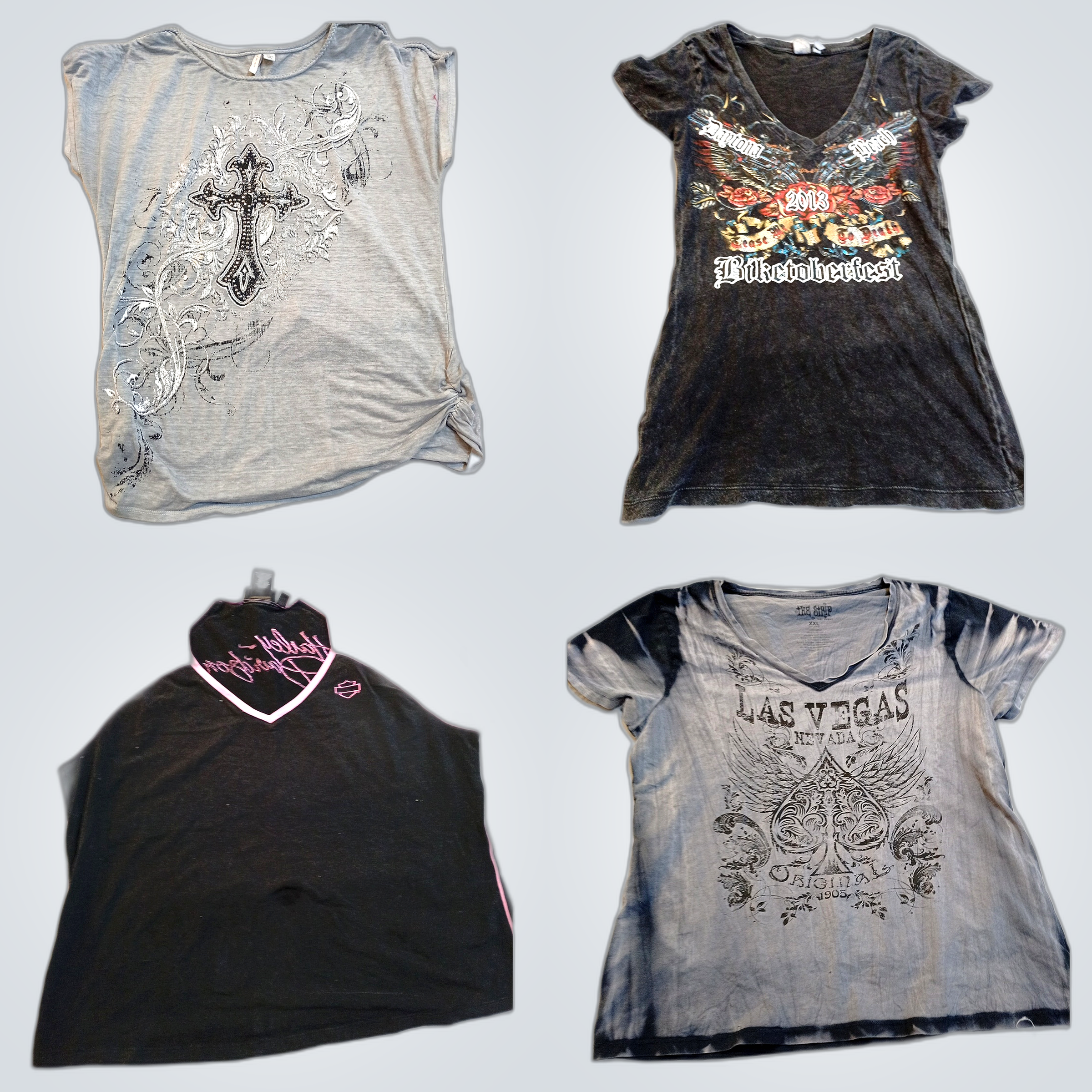 Bundle di magliette e top stampati Sonoma, Harley-..