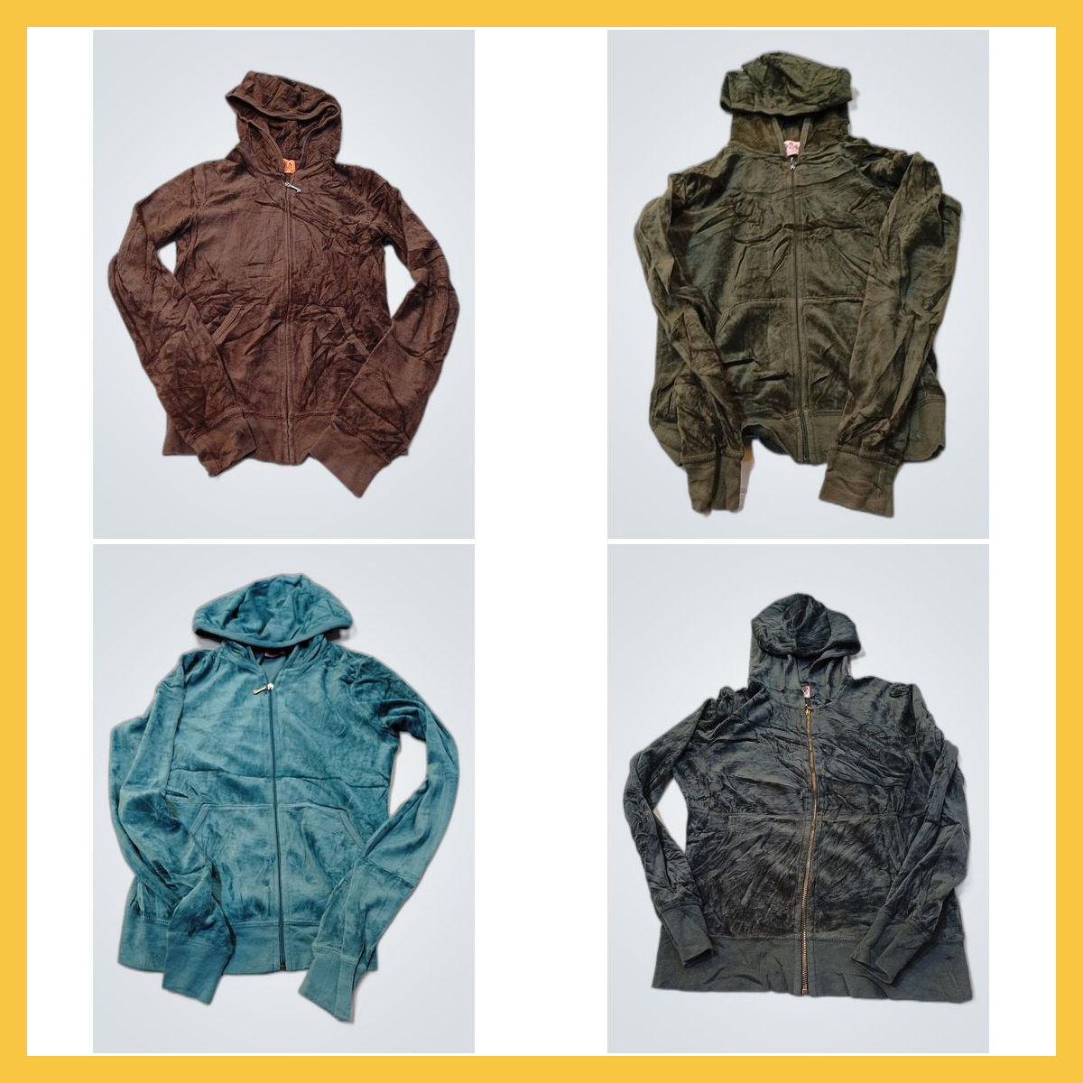 Juicy Couture Hoodie Bundle 7pcs Velvet & Velour M..