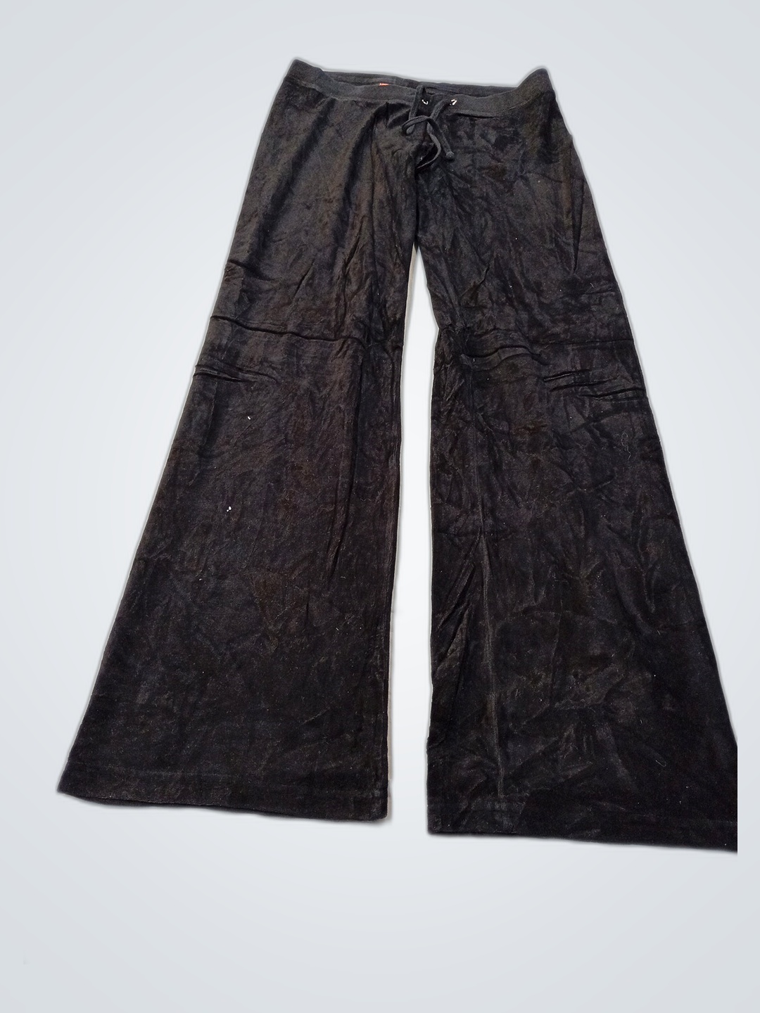 Calças de Veludo Preto Juicy Couture