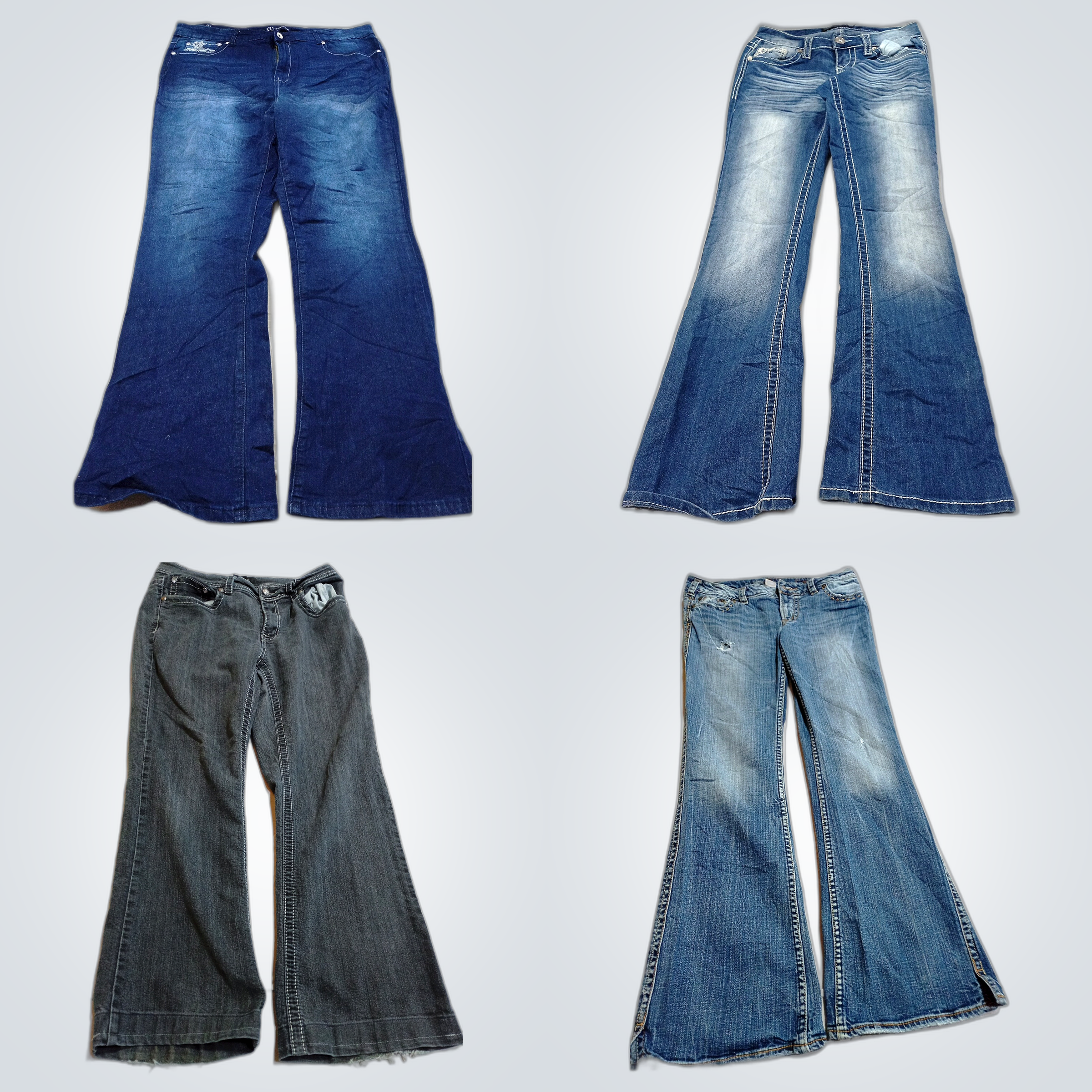 Ensemble de denim doucement utilisé : 7 For All Ma..