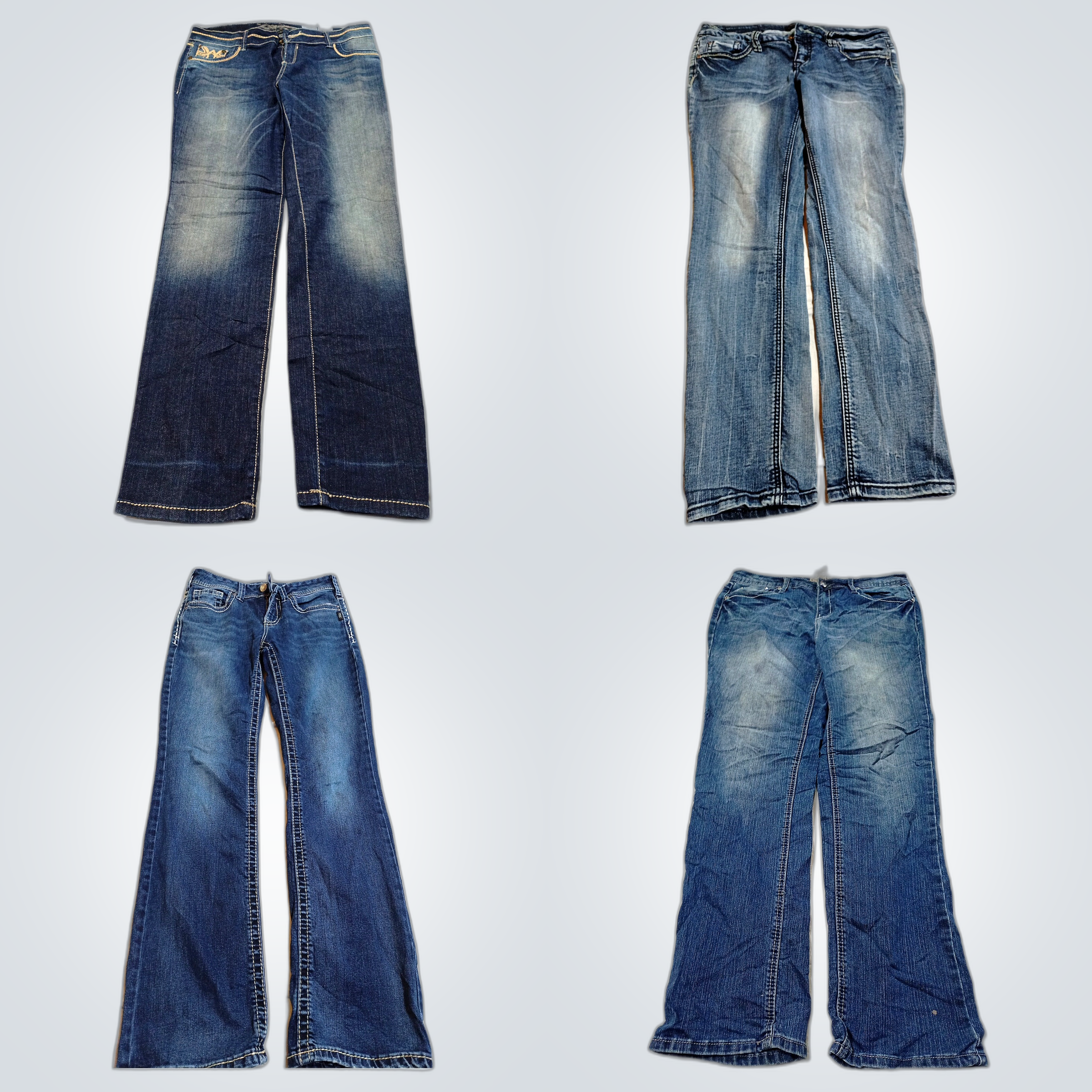 Cinch, Guess, Silver Jeans Co. Denim Bundle - Lot ..