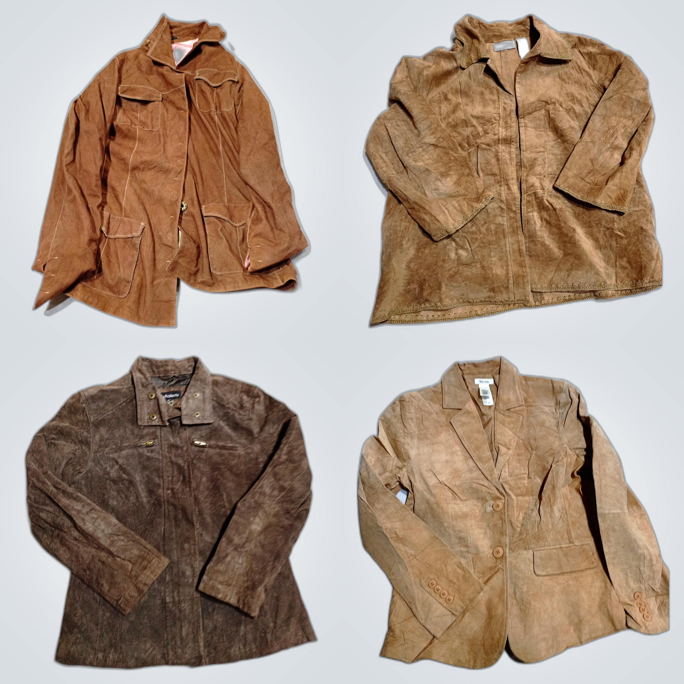 Ensemble Suède & Cuir : Cherokee, Liz Claiborne, E..