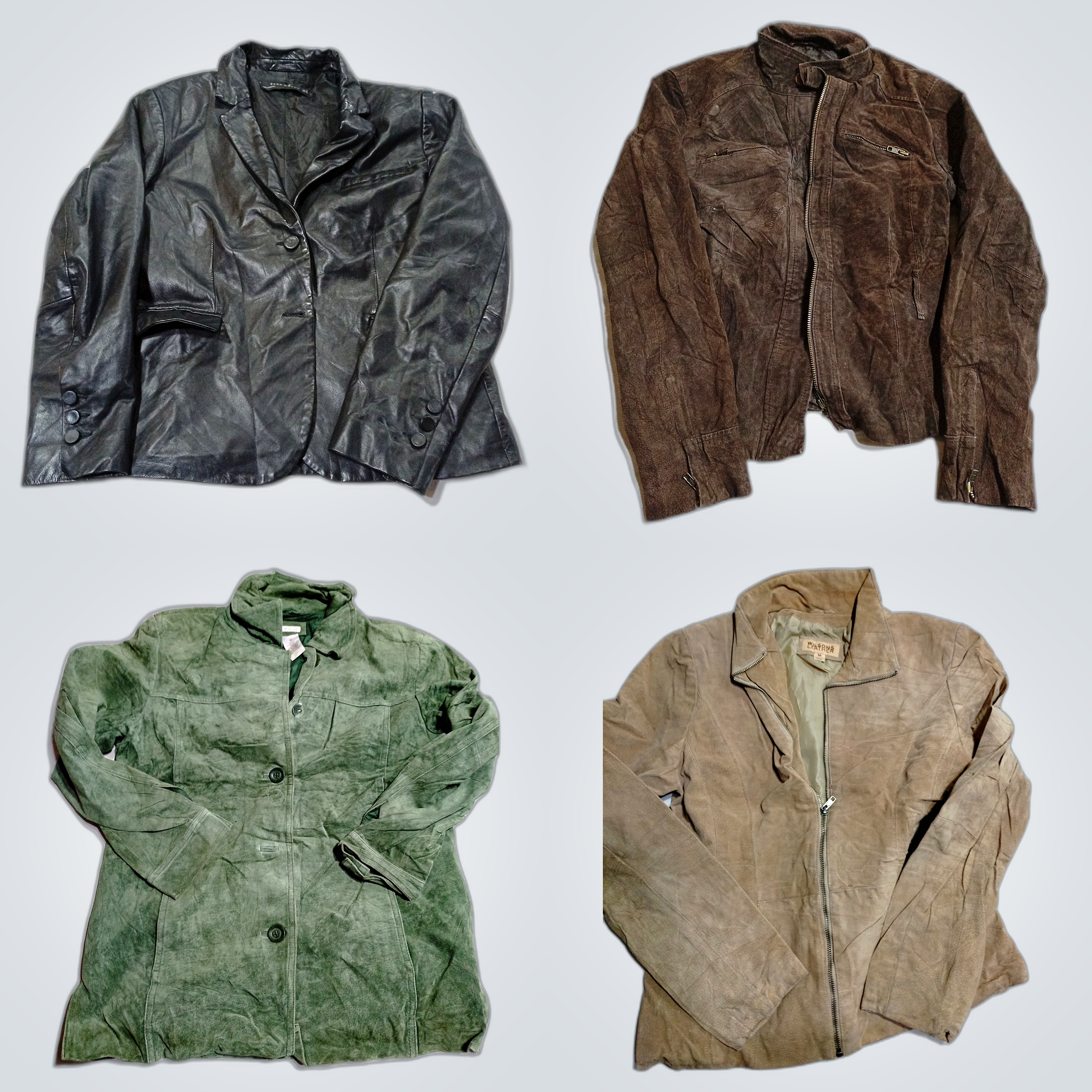 Ensemble de vestes en cuir et en daim - Bernardo, ..