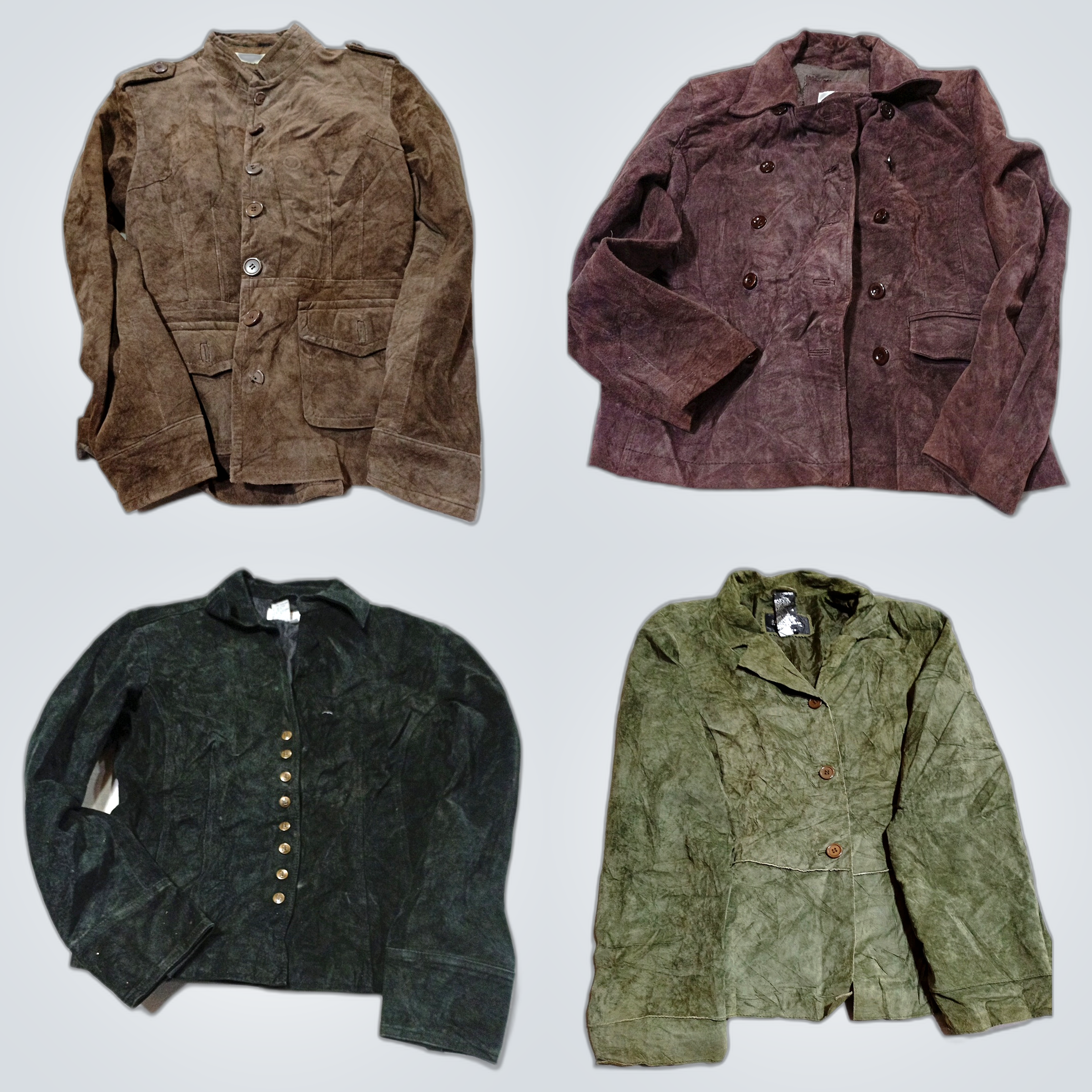 Ensemble de vestes en daim et en cuir - Coldwater ..