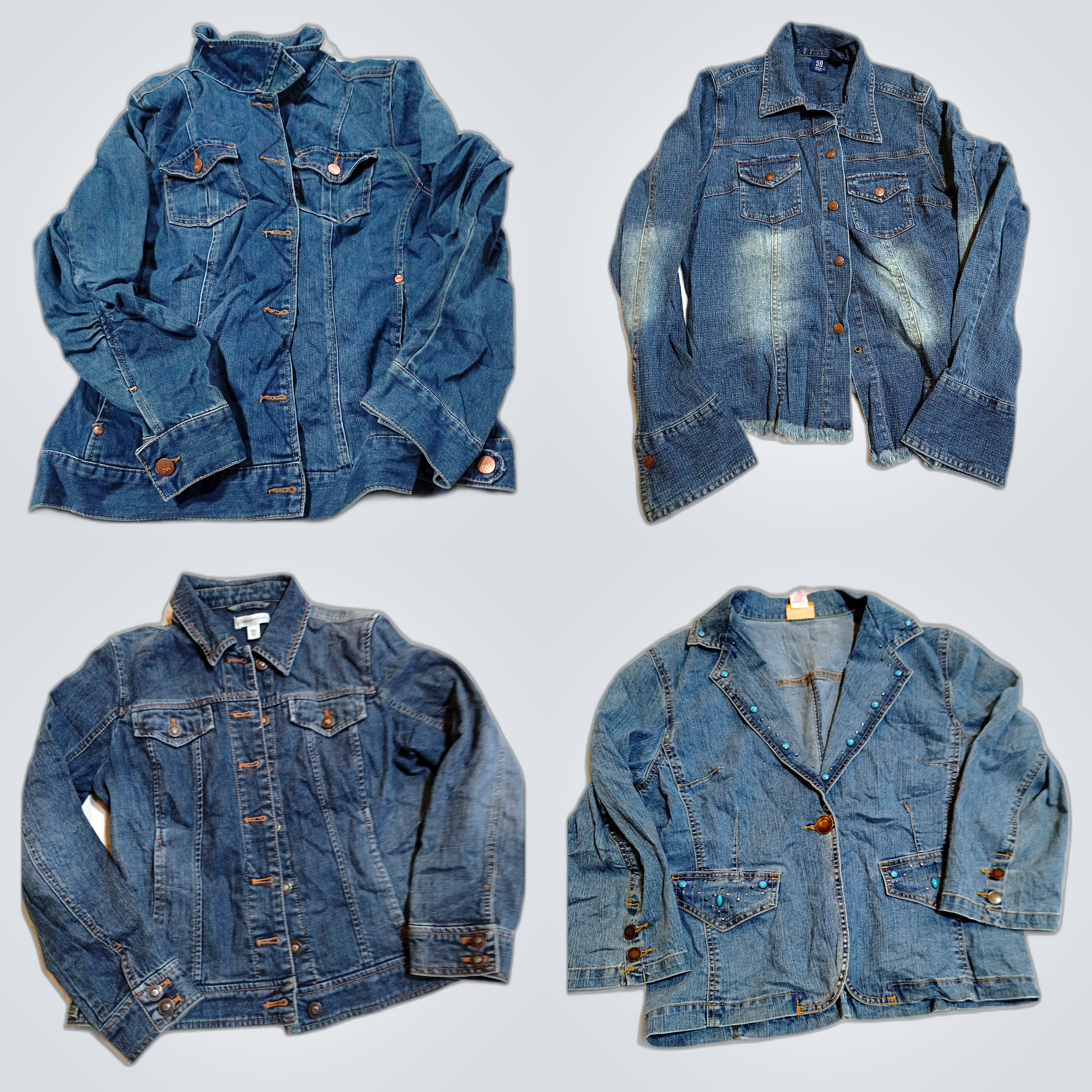 Denimjacken-Bundle - Celebrity Pink, Motto, Willia..