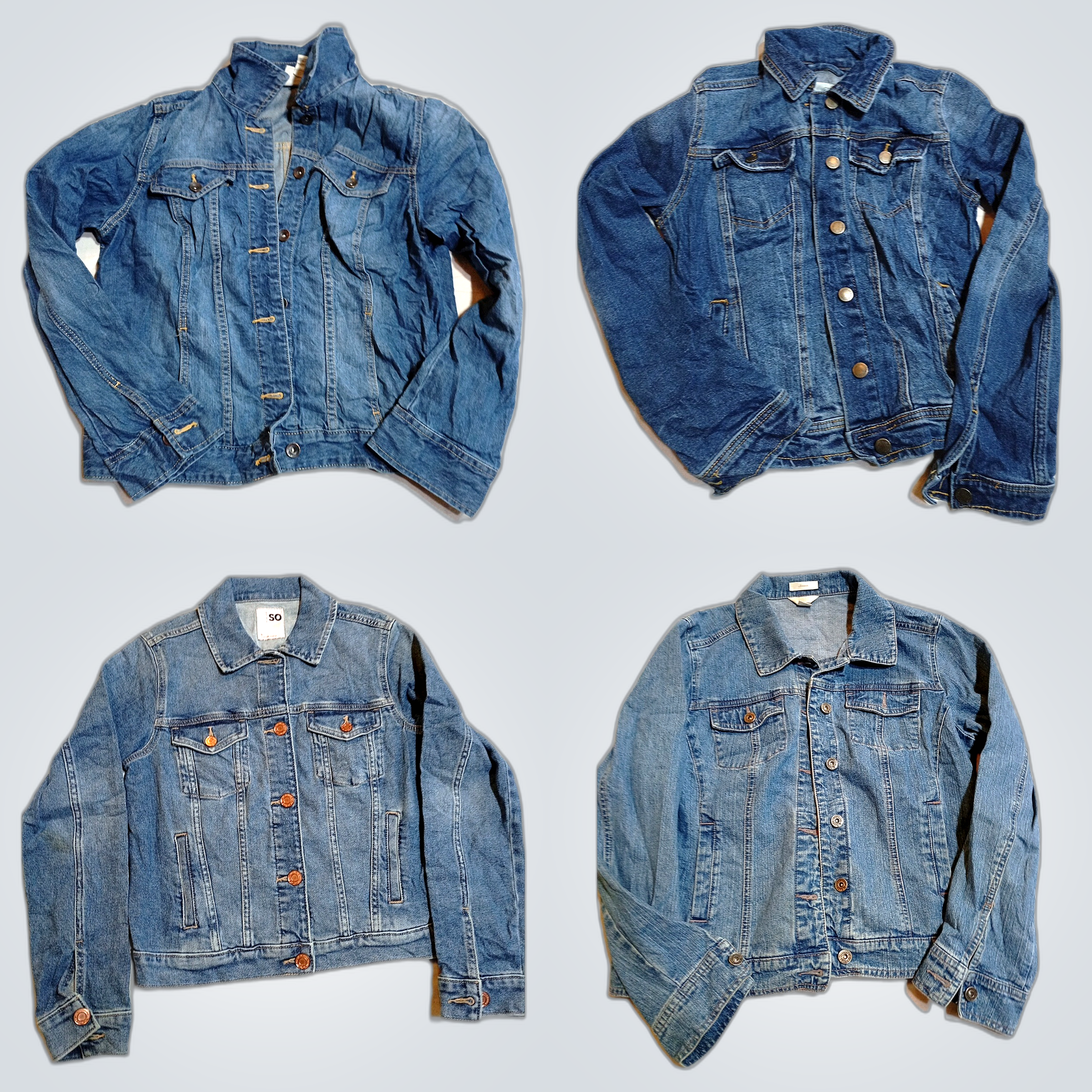 GAP, Abercrombie & More Denim Jackets Bundle 7pcs