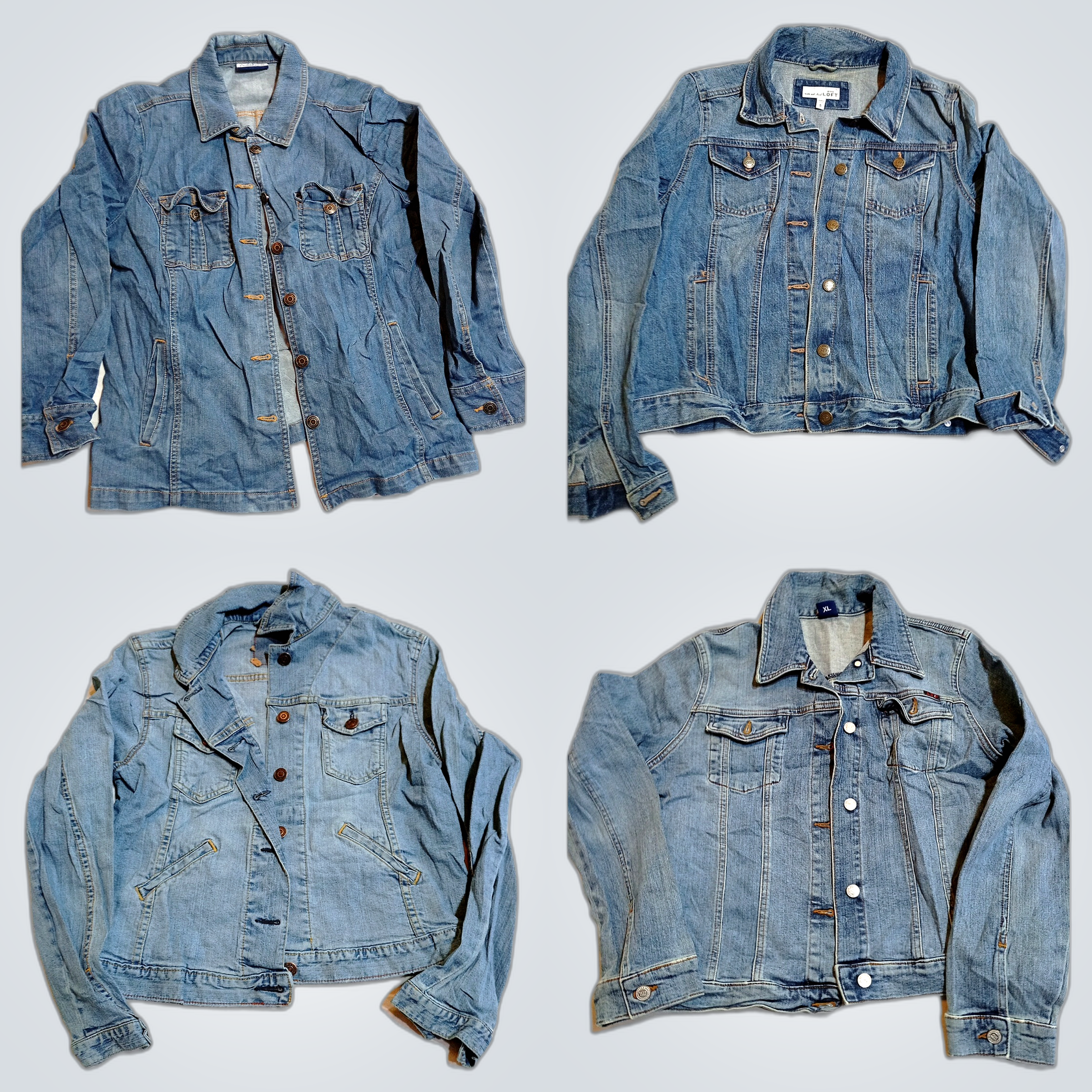 Denim Jacket Bundle - Eddie Bauer, Gap, LOFT & Mor..