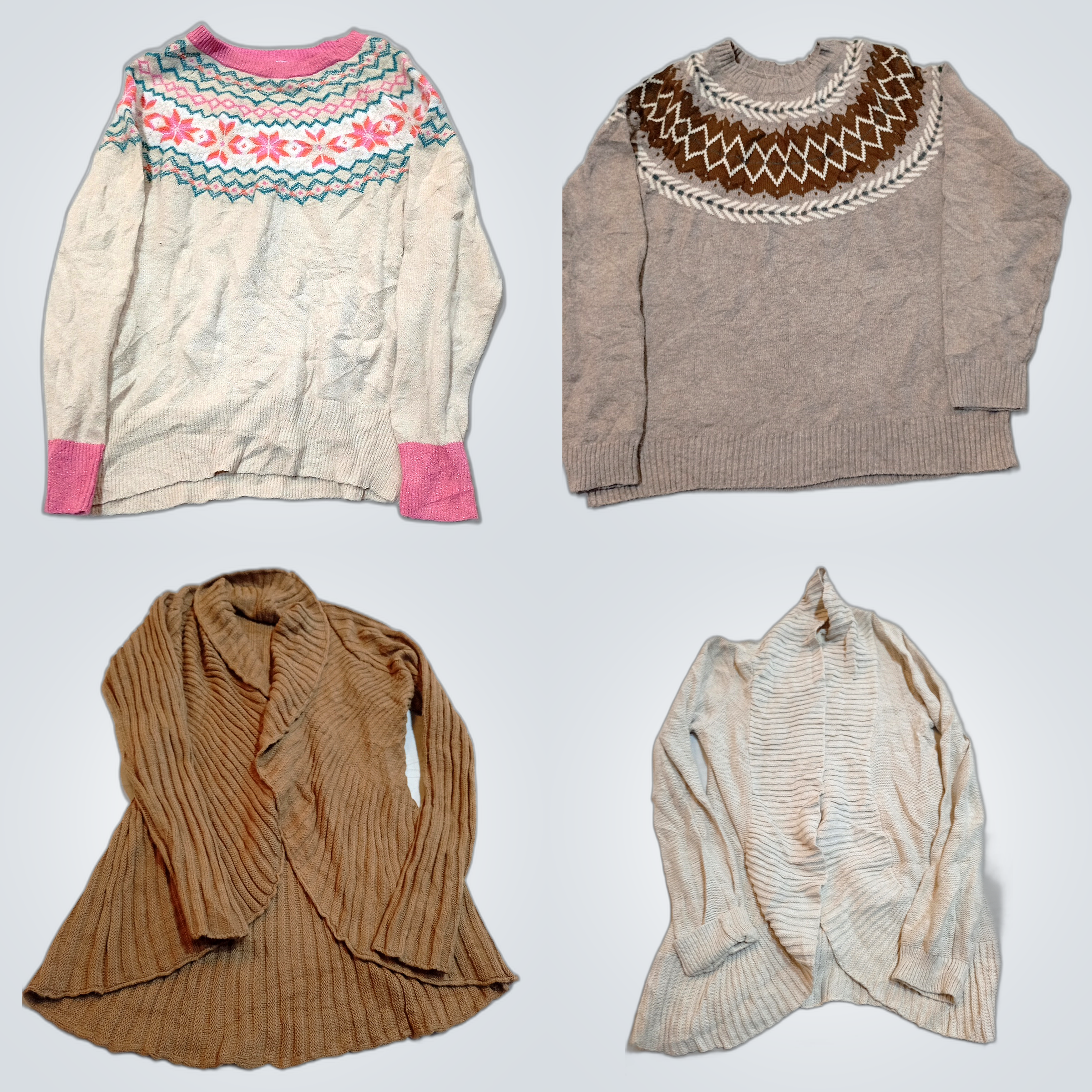 Gently Used Sweater & Top Bundle: H&M, Roxy, Cabel..