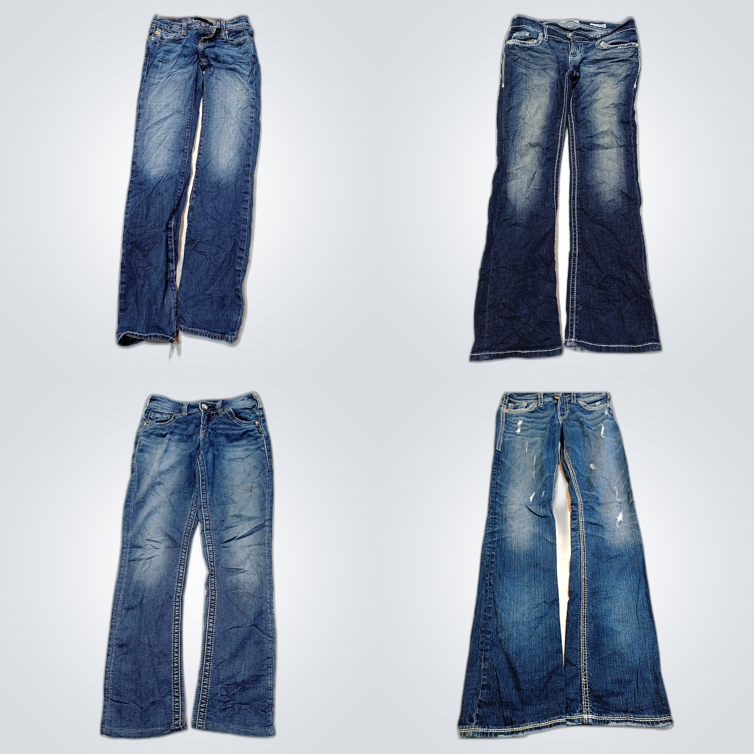 Gently Used Denim Bundle: 7 For All Mankind, DKNY,..