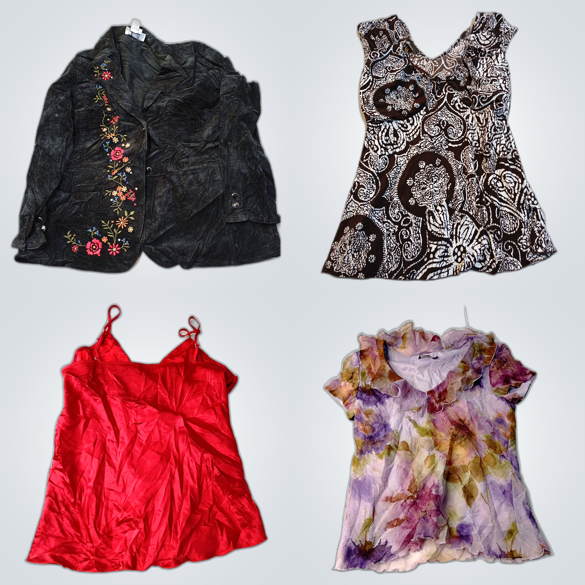 Luxury Lace & Printed Blouse Bundle - Olivia Von H..