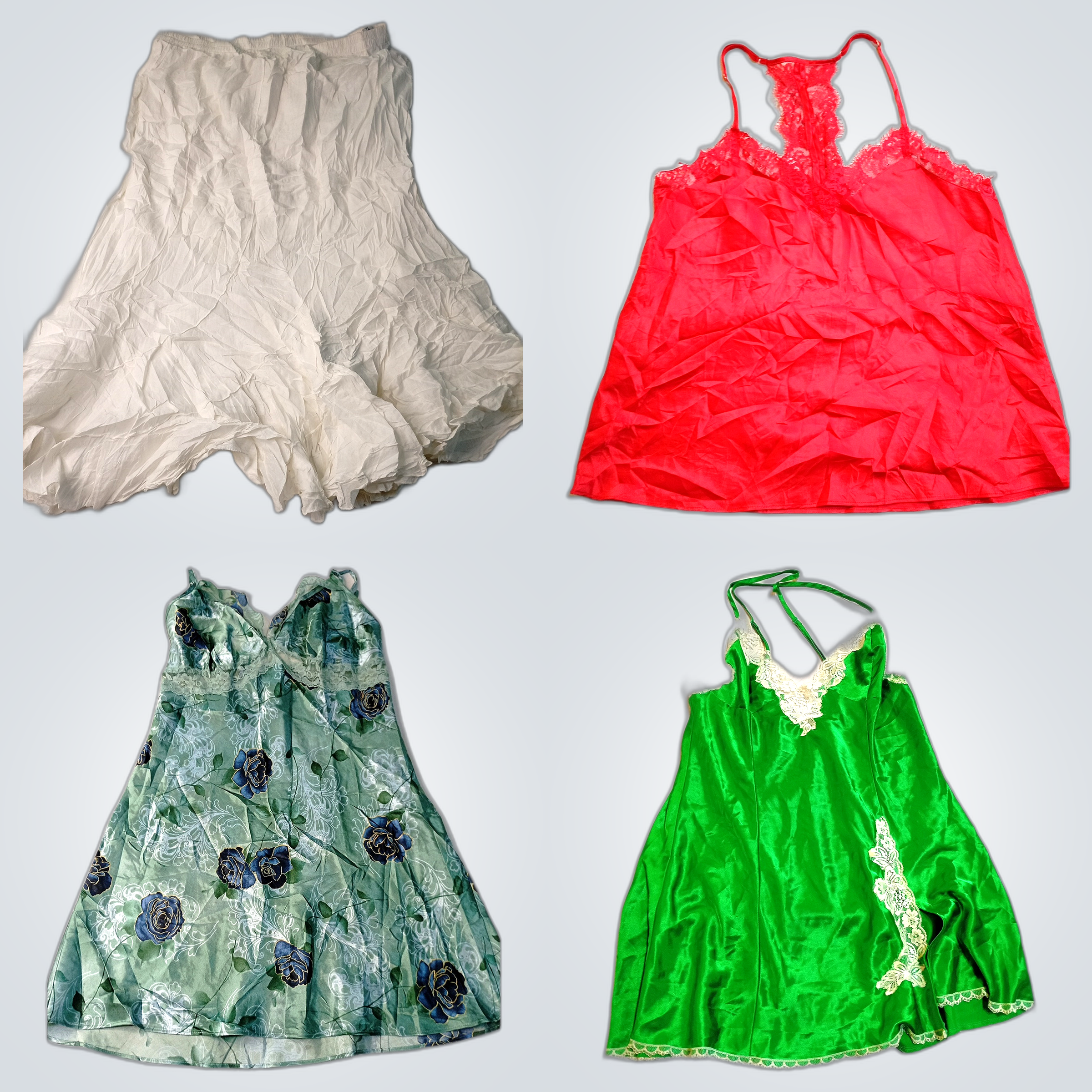 Lace & Satin Bundle: Ekouaer, Savage X Fenty, Fred..