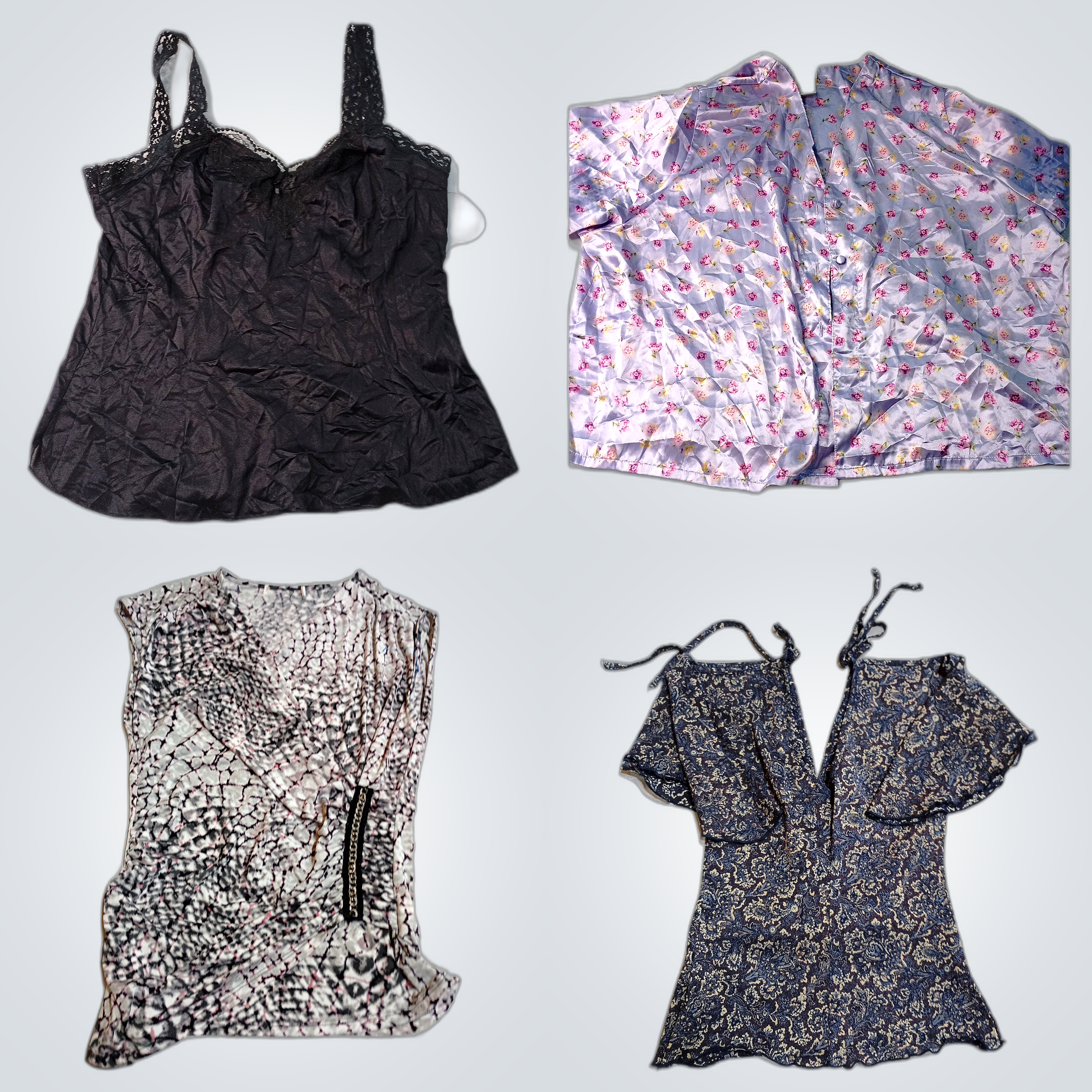 Pacchetto di Bluse Floreali Alfani Wet Seal Canott..