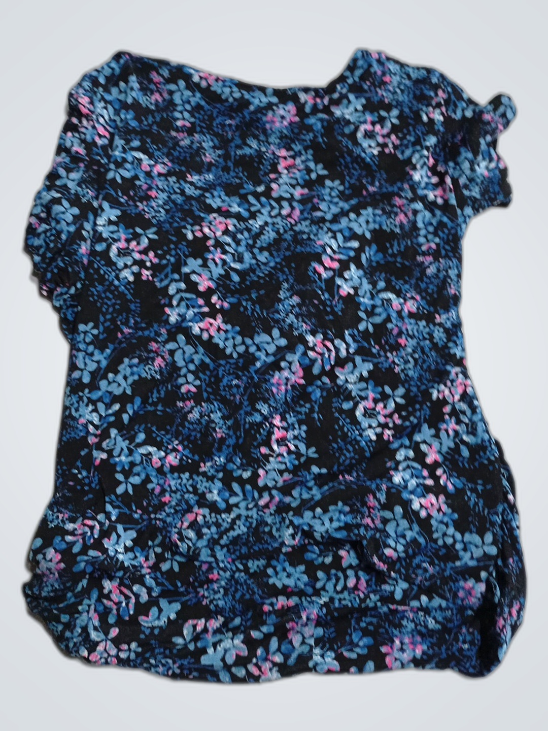Blouse with Floral Pattern