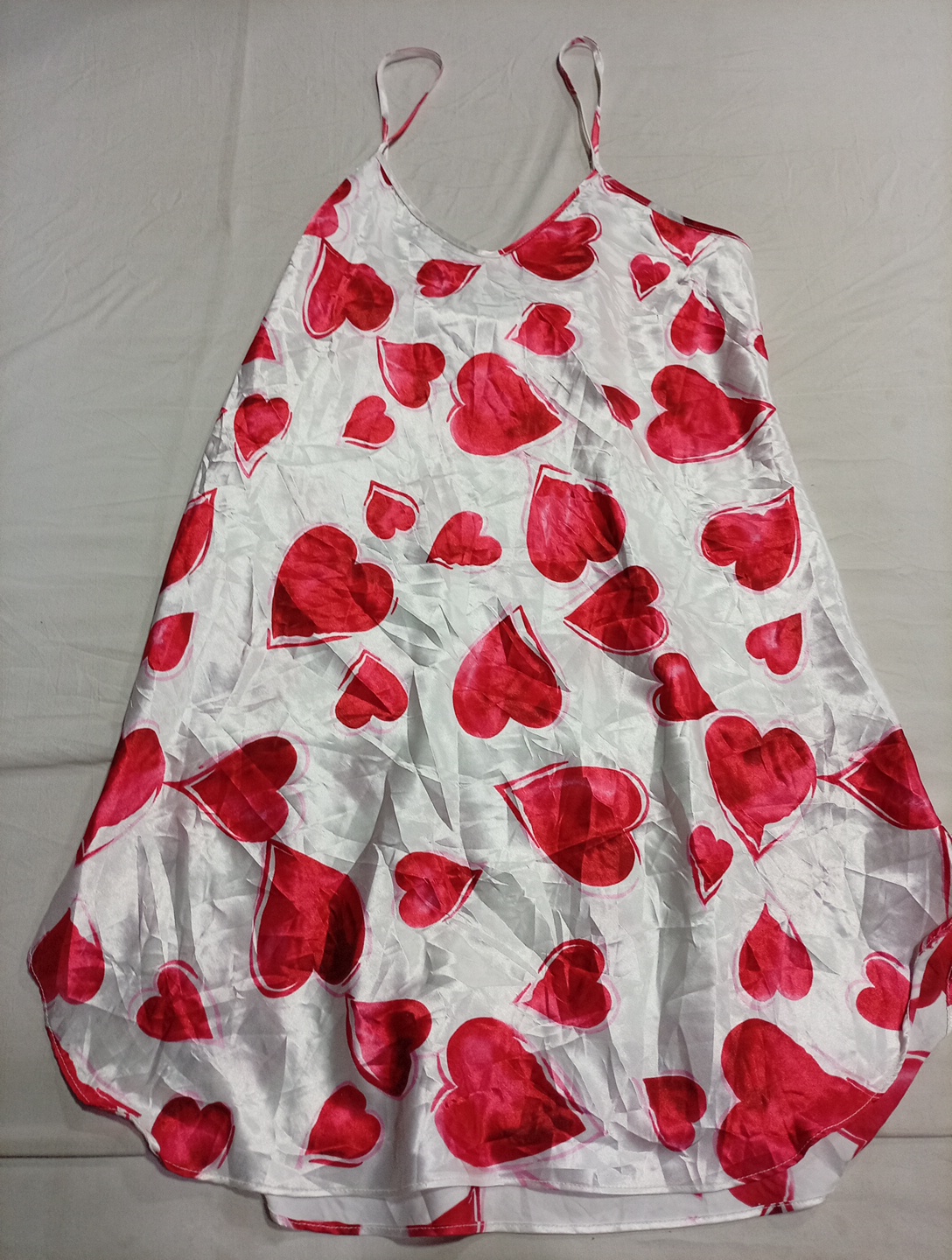 Laura Tyler Heart Print Dress