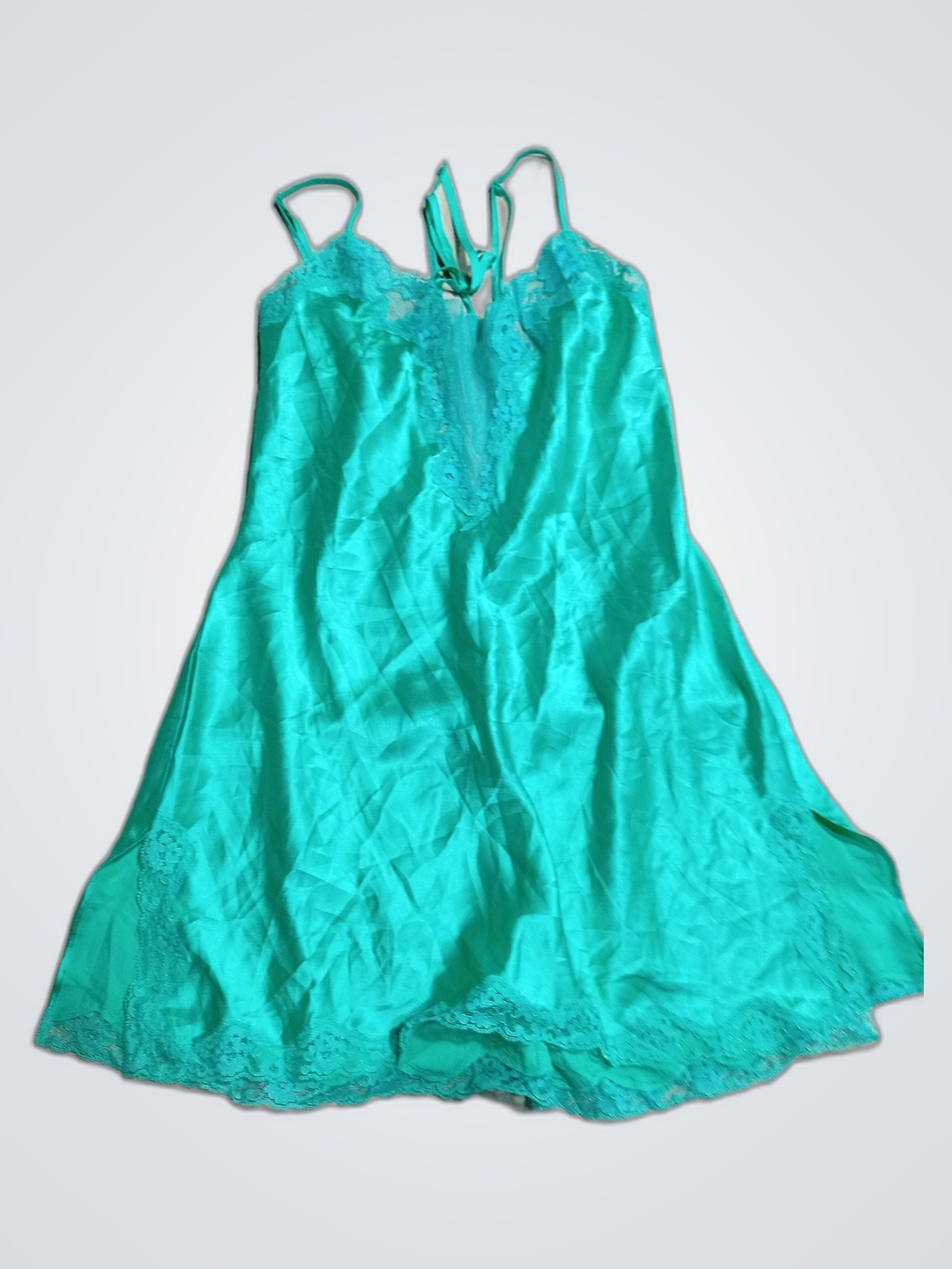 Victoria's Secret Teal Chemise