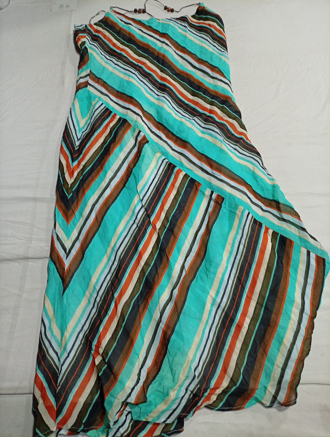 Tessuto Striped Maxi Dress