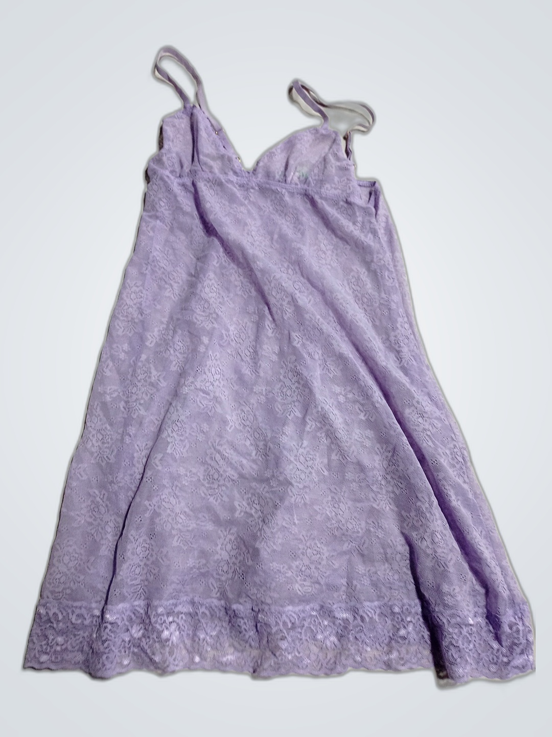 Vestido de Renda Roxo