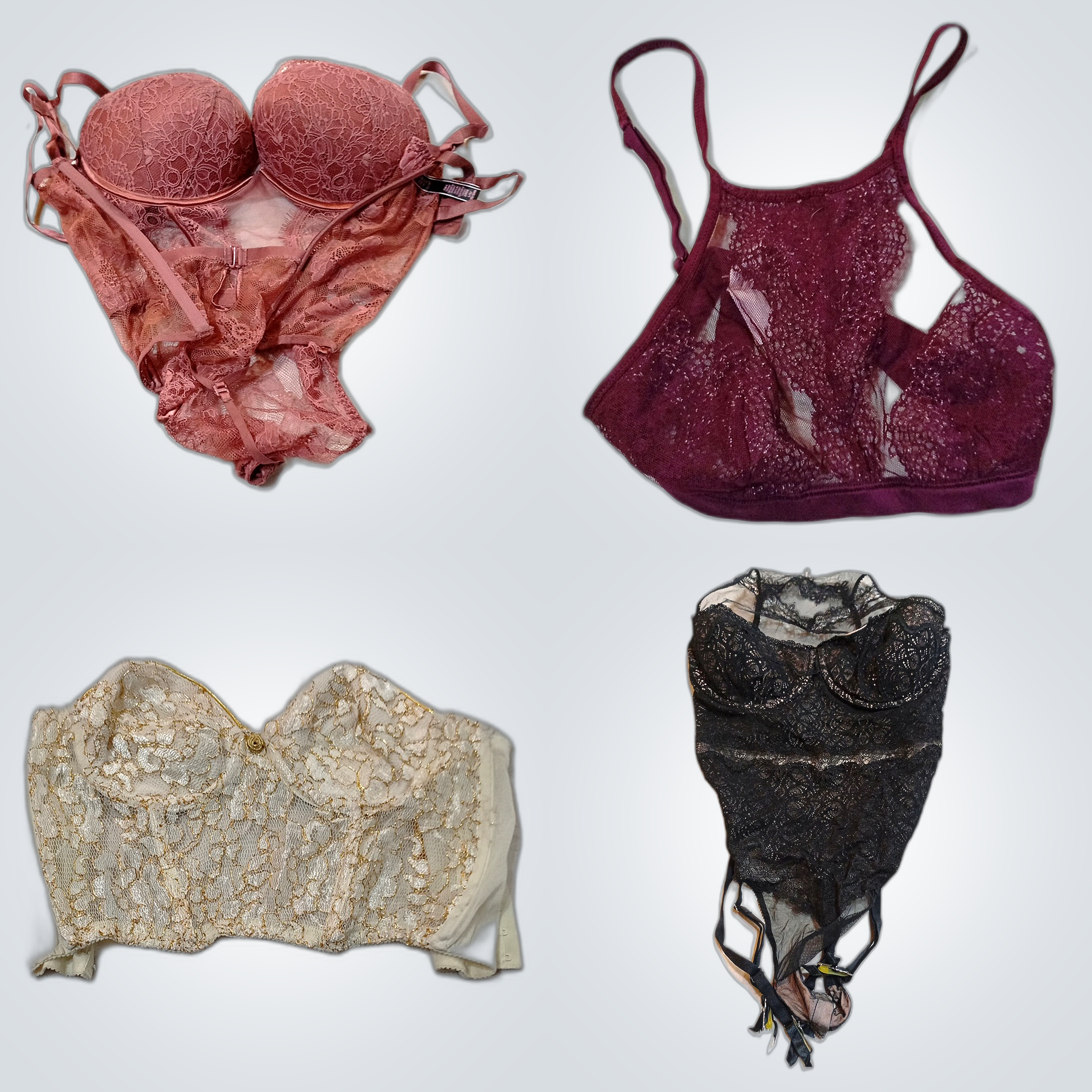 Pacote de Lingerie da Victoria's Secret 10pcs Suti..