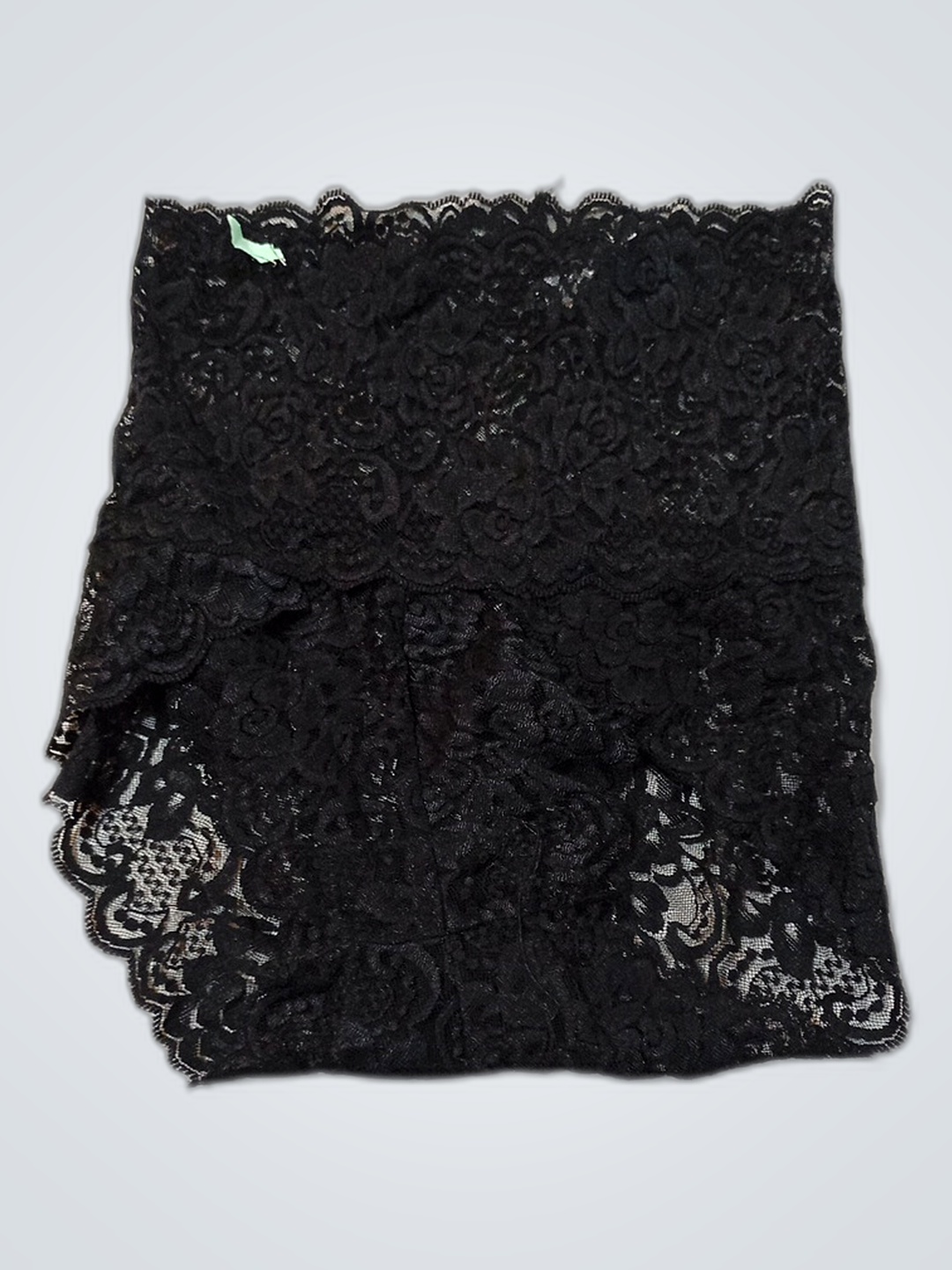 Schwarze Spitzenunterhosen