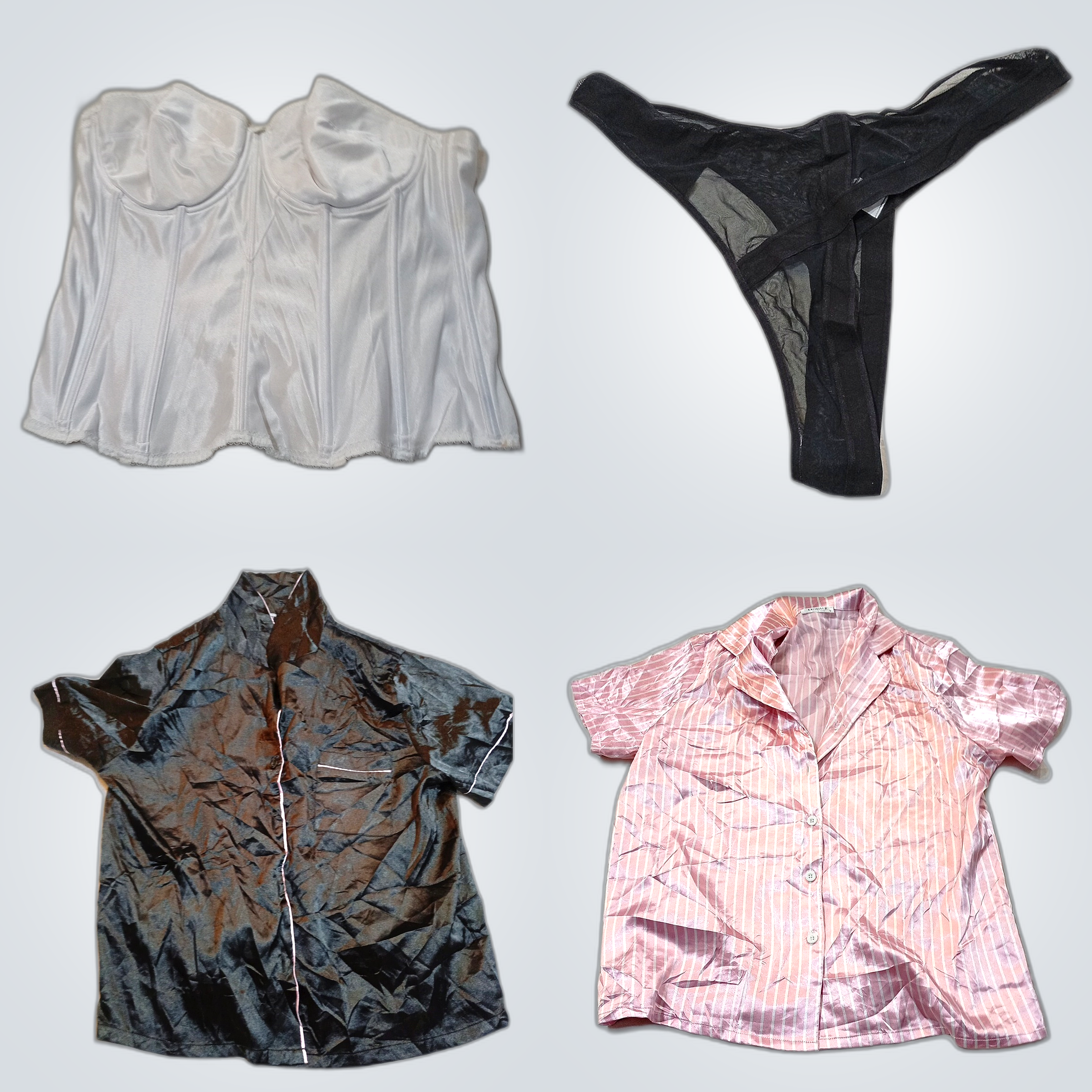 Designer Bundle: Silk Blouses, Denim, Windbreakers..