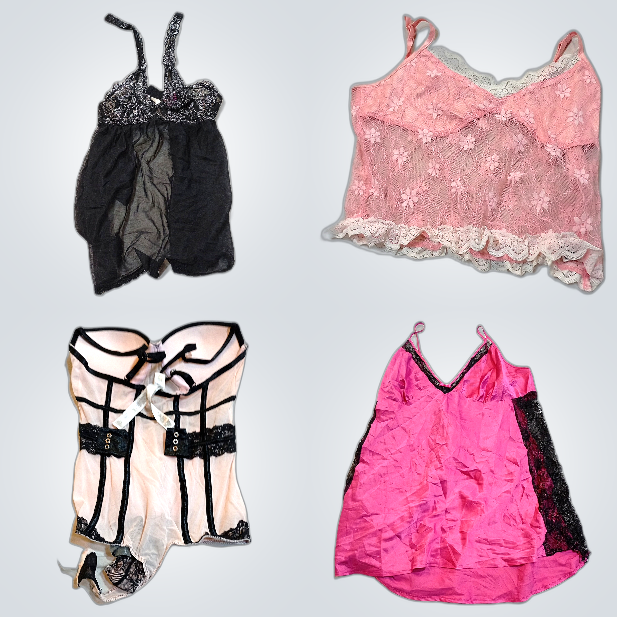 Victoria's Secret & Lace Lingerie Bundle - 10 Piec..