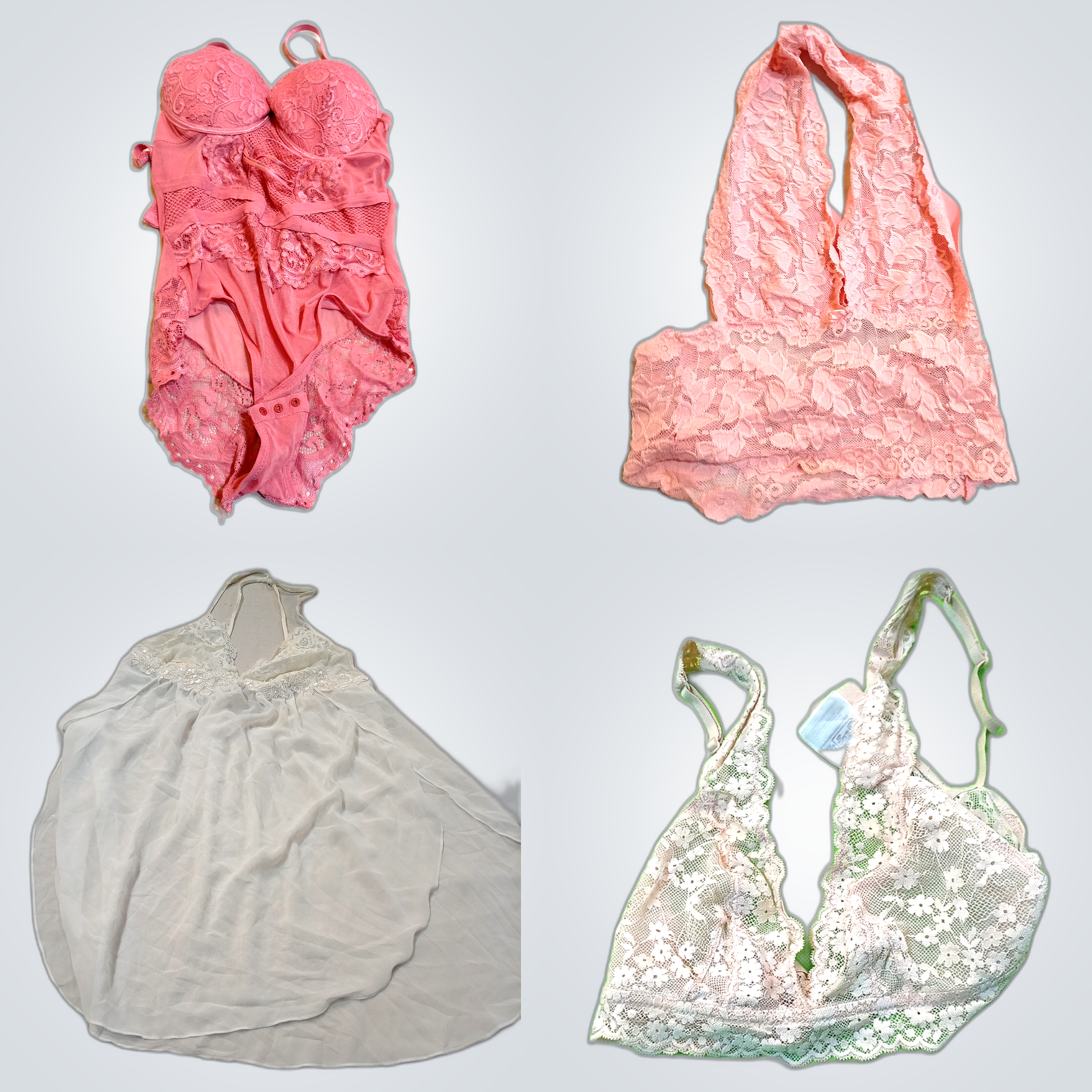 Conjunto de Lingerie de Renda Victoria's Secret & ..