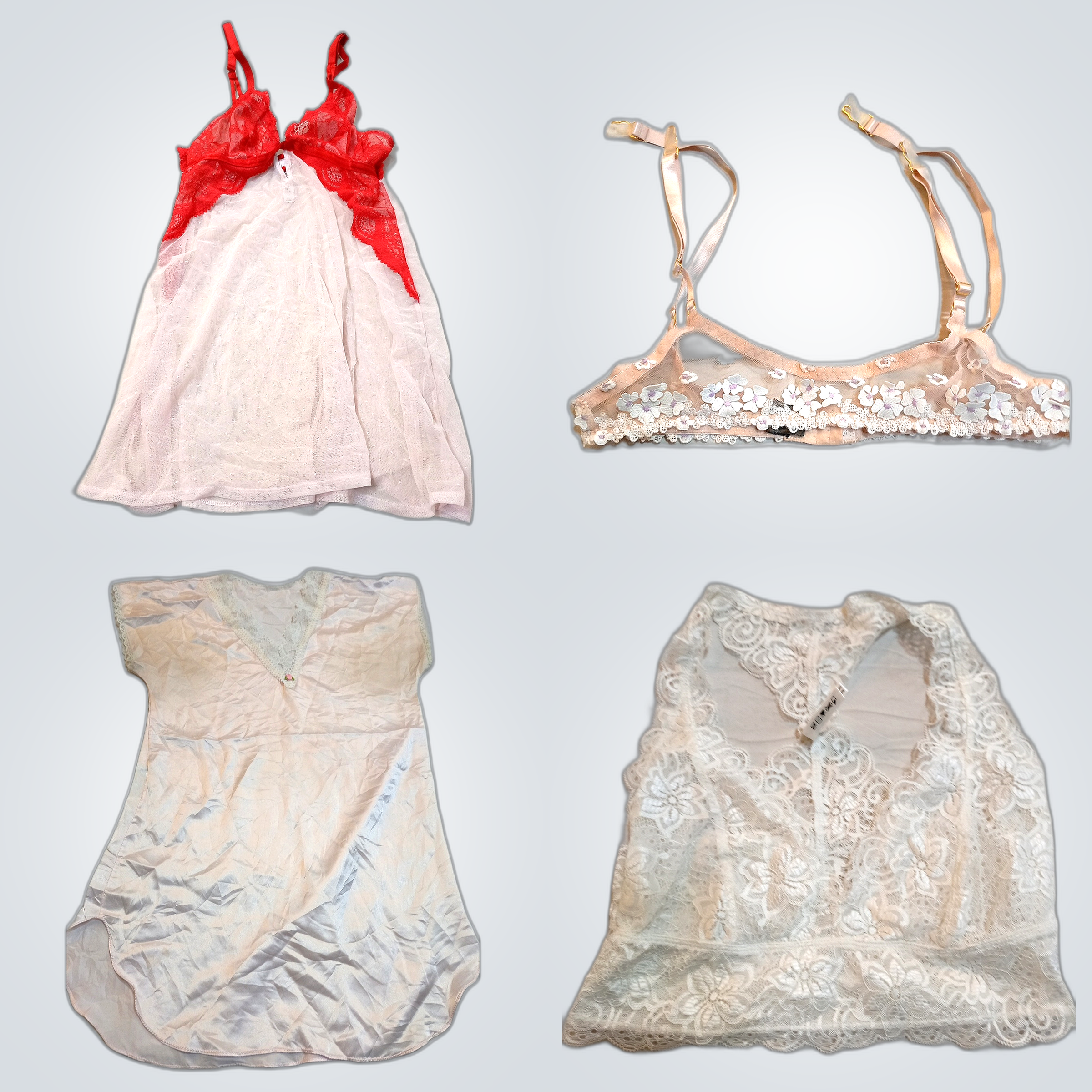 Ensemble de lingerie Lace & Silk Bra Bundle Vibes ..