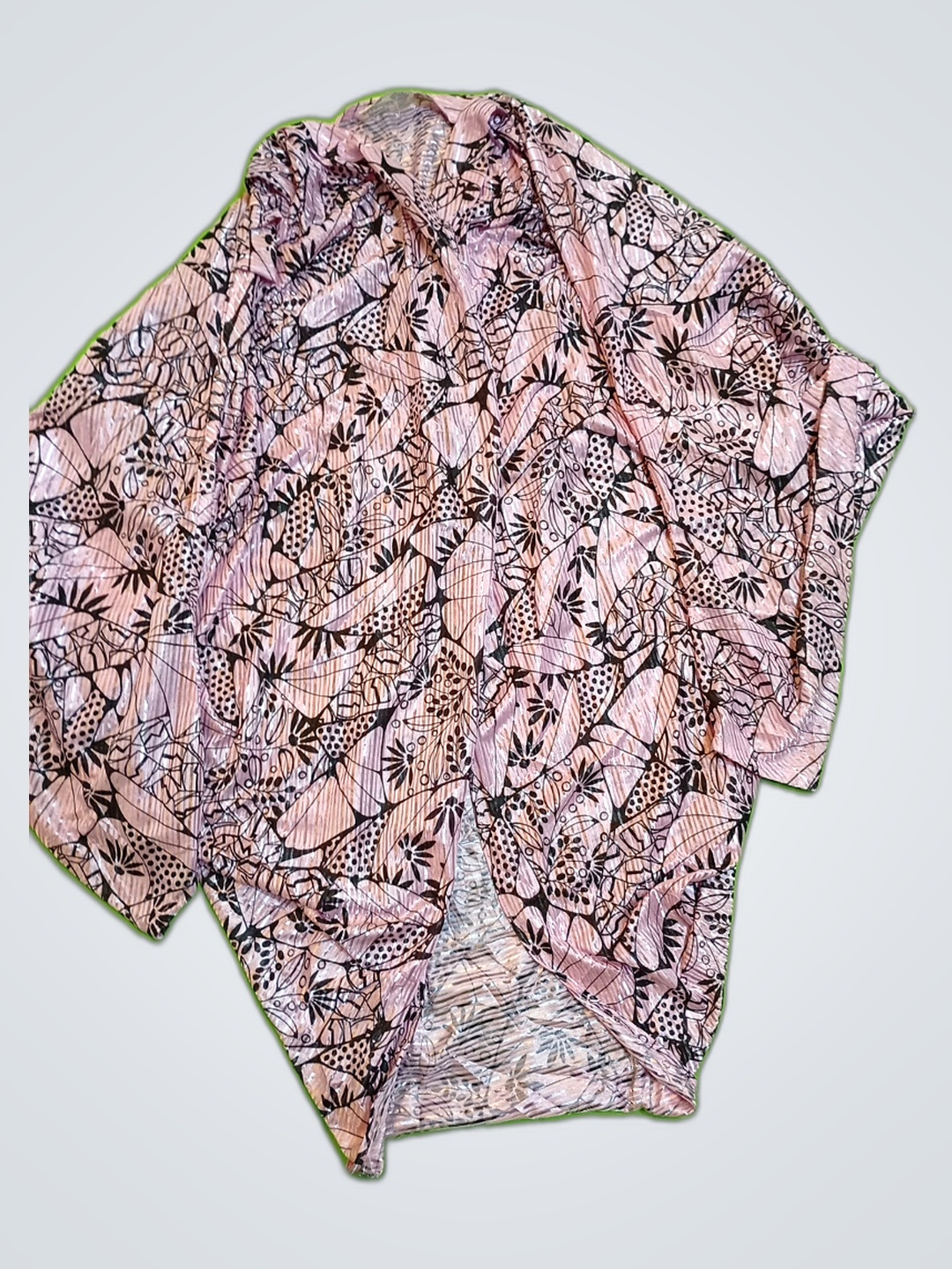 Blouse with Floral Pattern