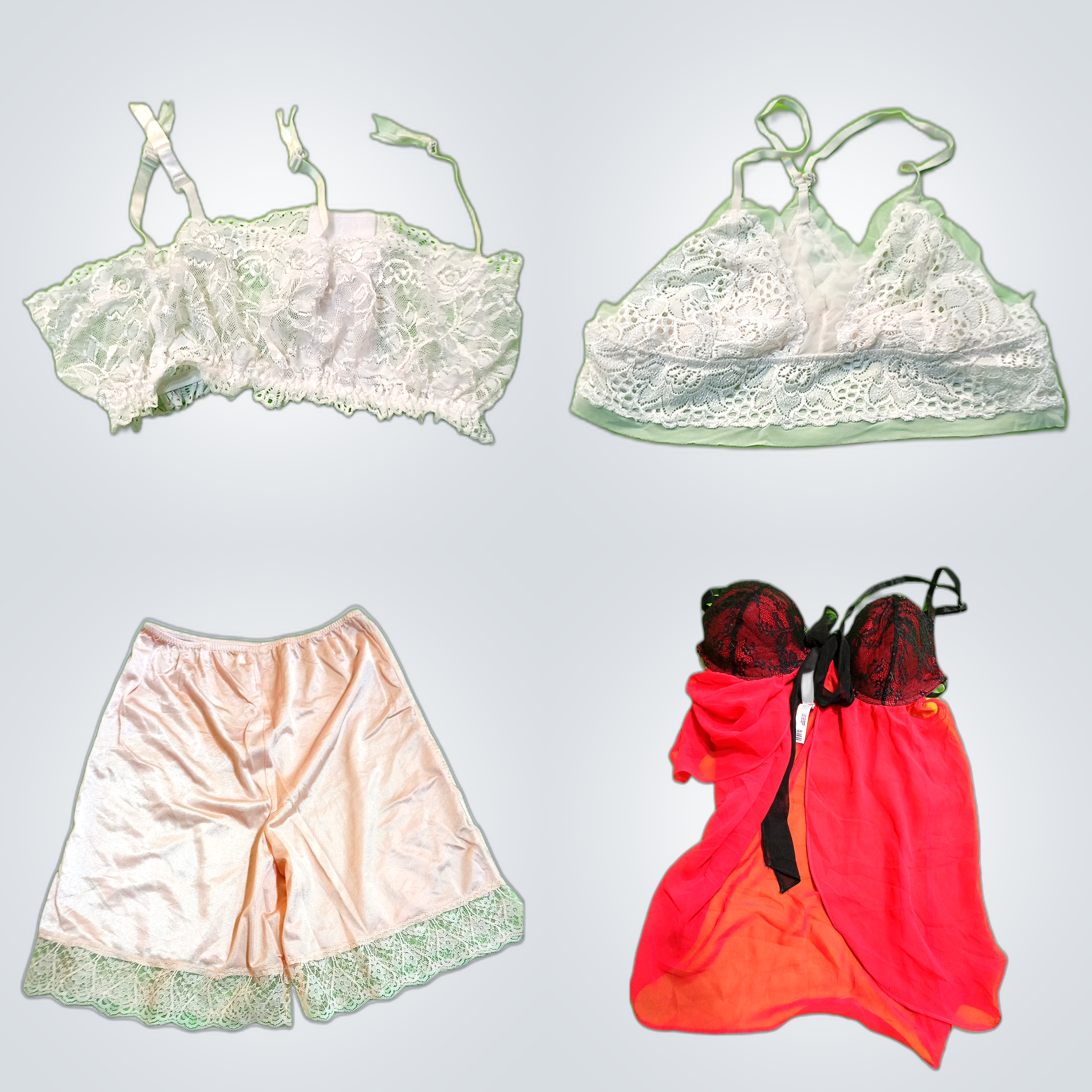 Ensemble de lingerie en dentelle de luxe : Prima V..