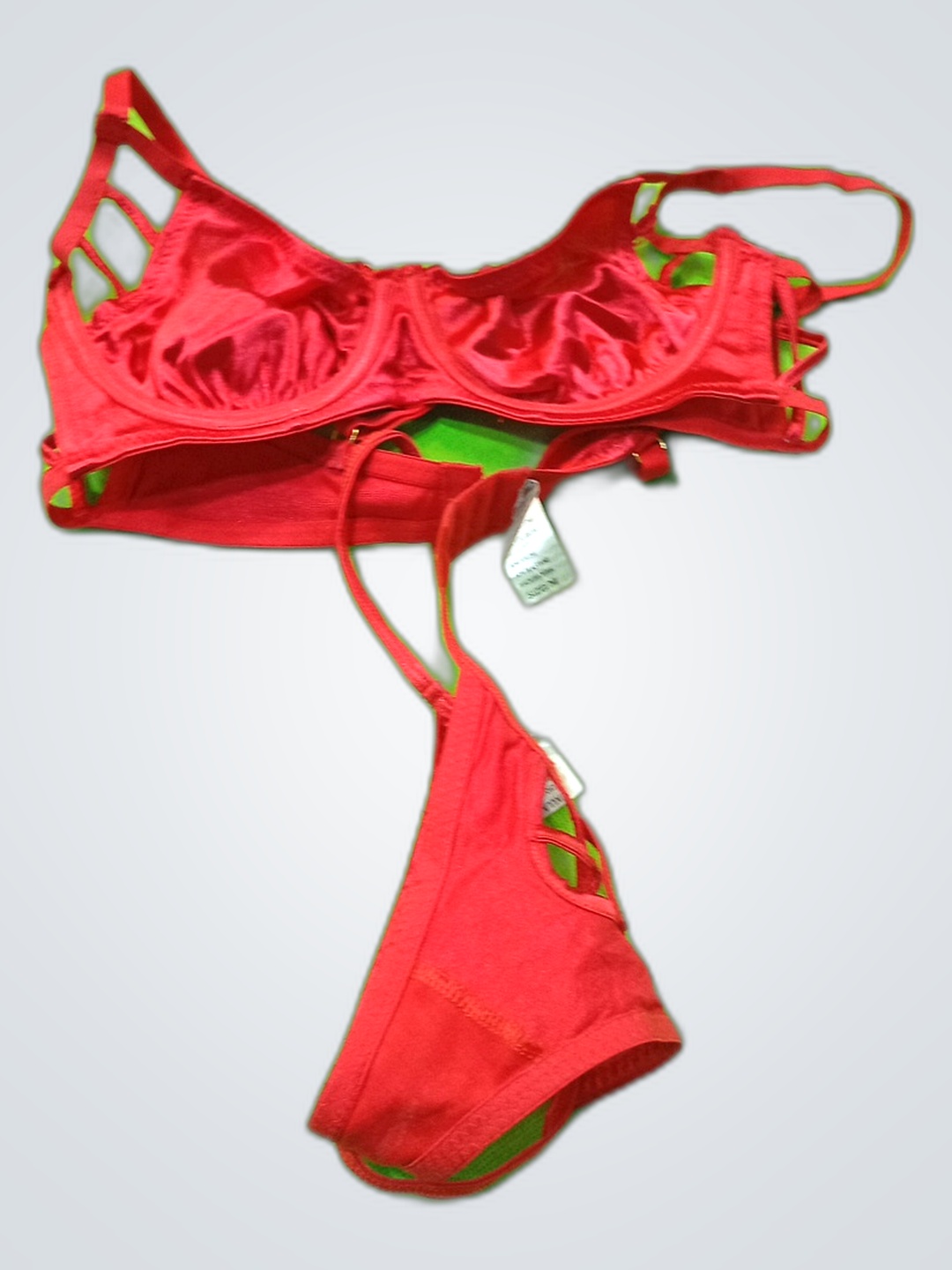 Rotes Bikini-Set