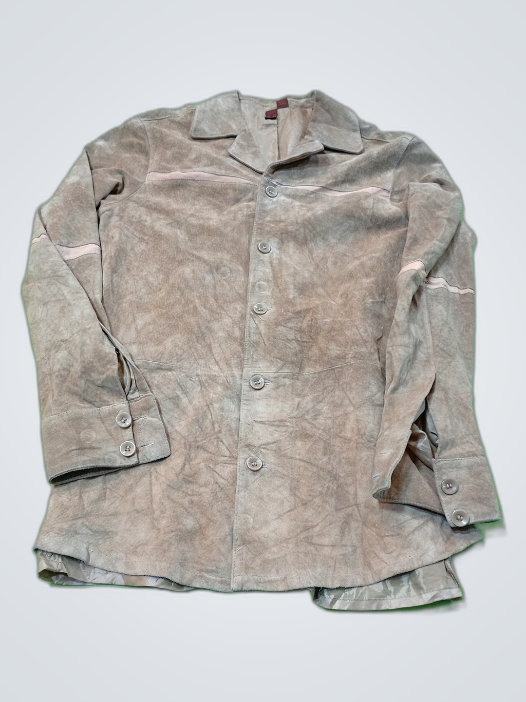 Mabel beige suede jacket