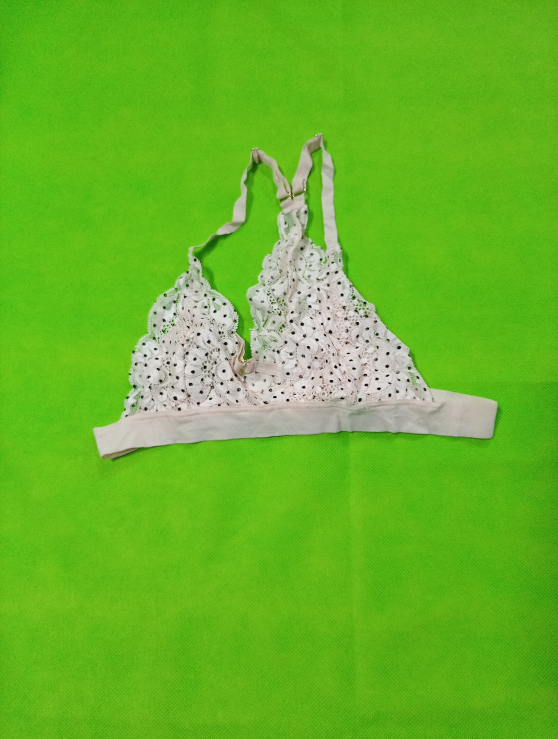 H&M White Lace Bra