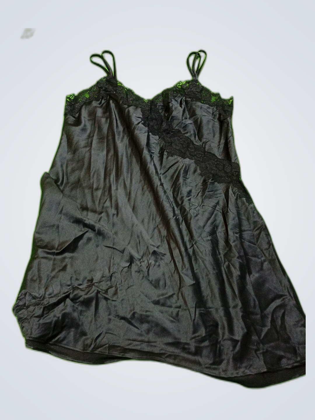 Camisola de Seda Preta Ralph Lauren