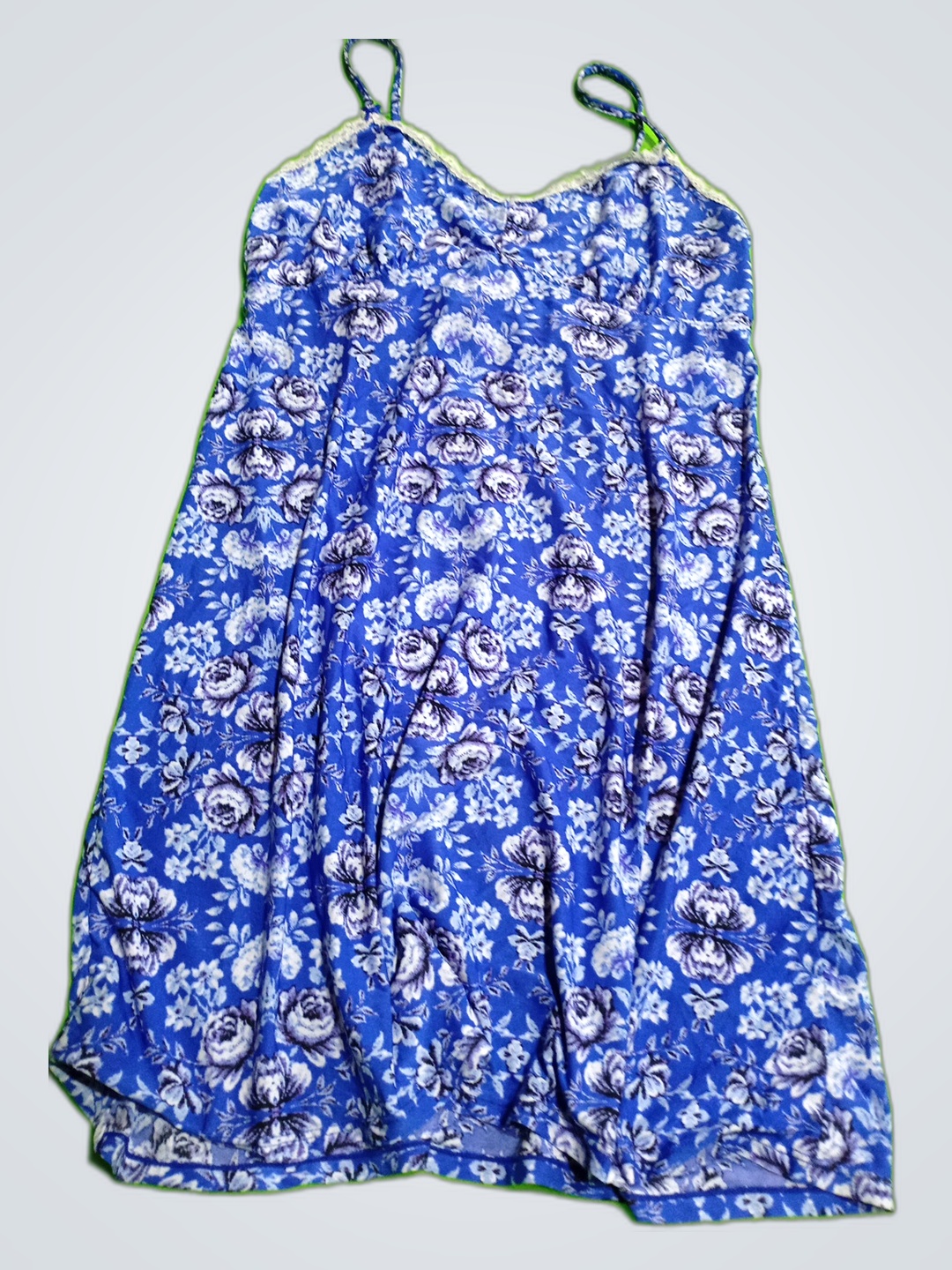 Blue Floral Dress