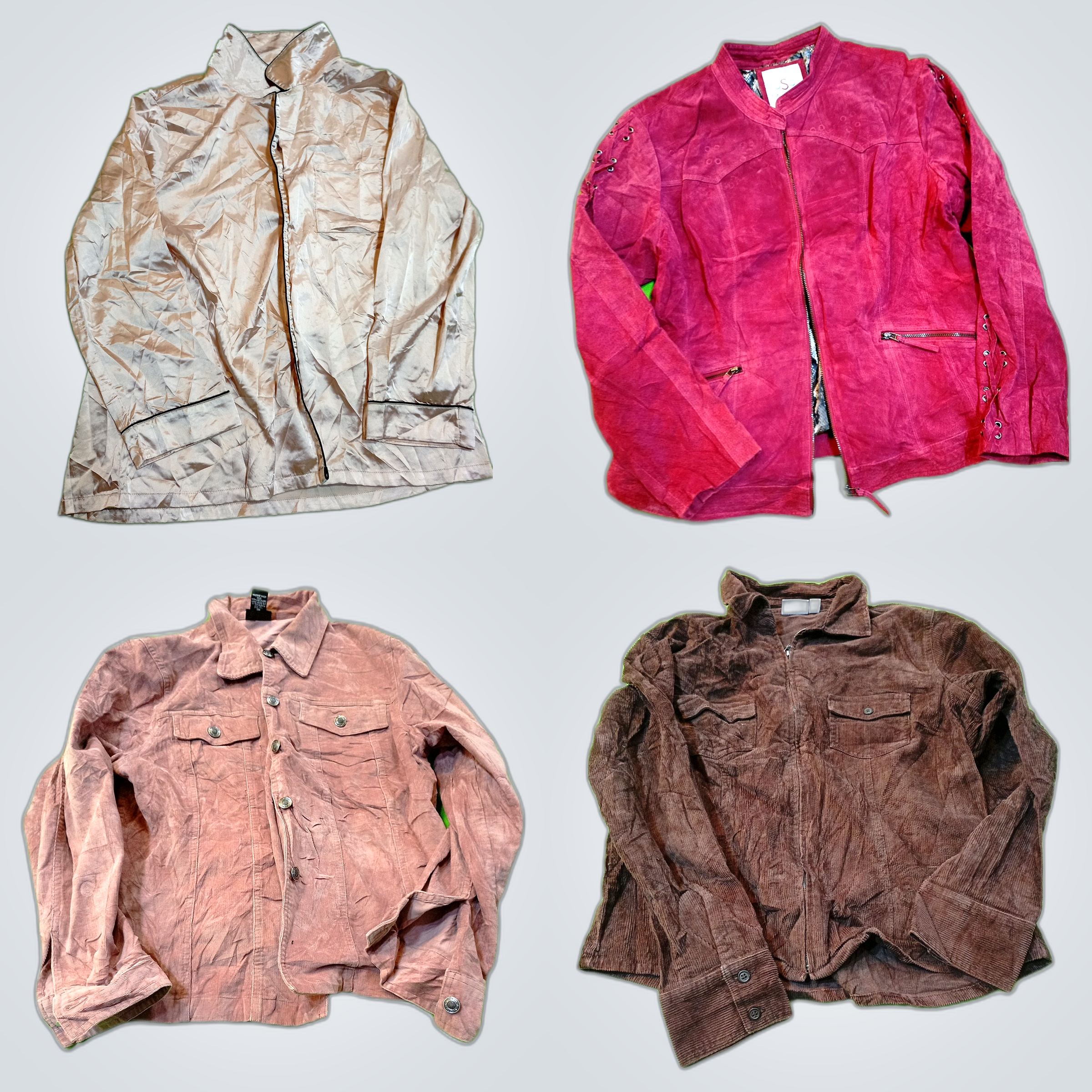 Ensemble de luxe légèrement utilisé : blazer en zi..