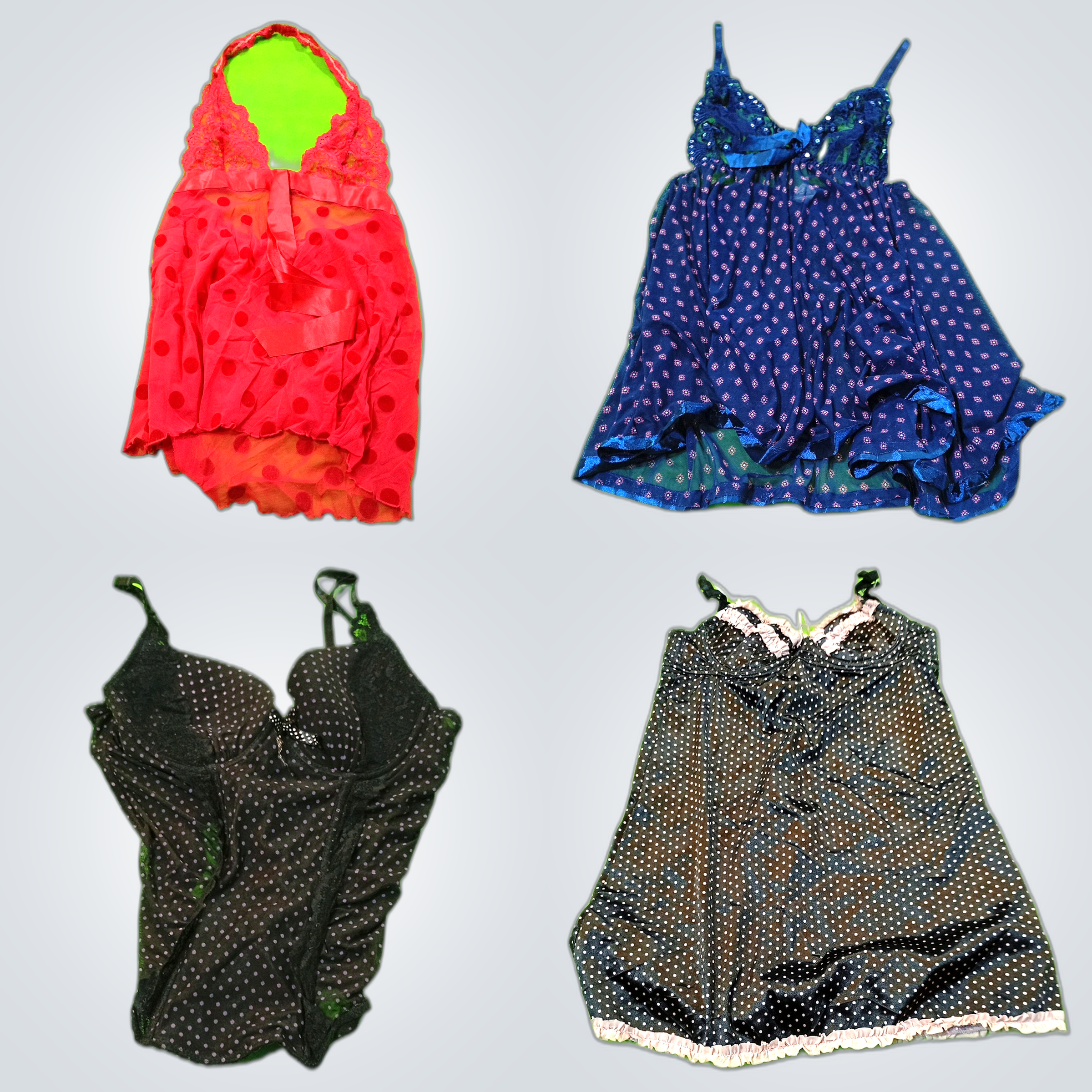 Ensemble Polka Dot Chic : lot de mode féminin de 1..