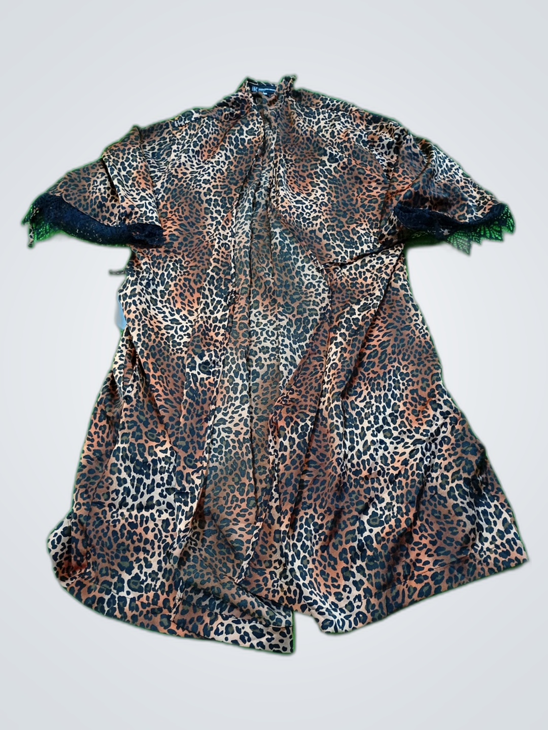 Leopard Print Kimono